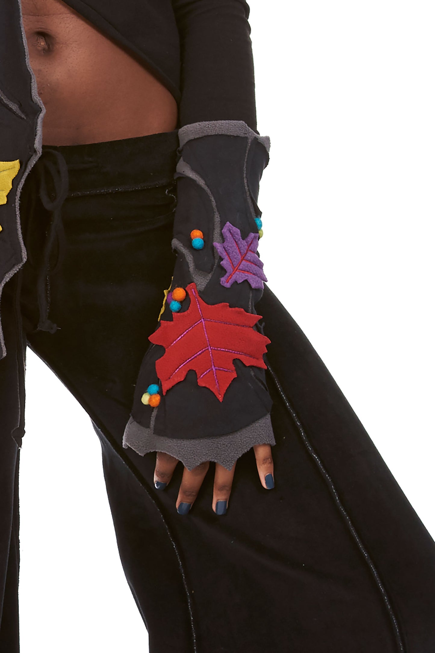 Autumn Leaf Faerie Arm Warmers