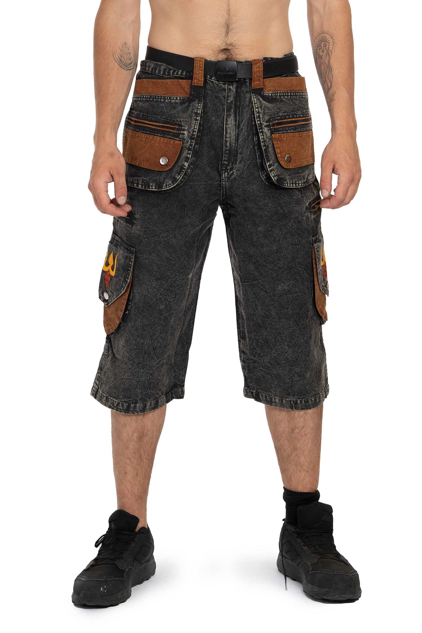 Stonewash Goa Cargo Shorts