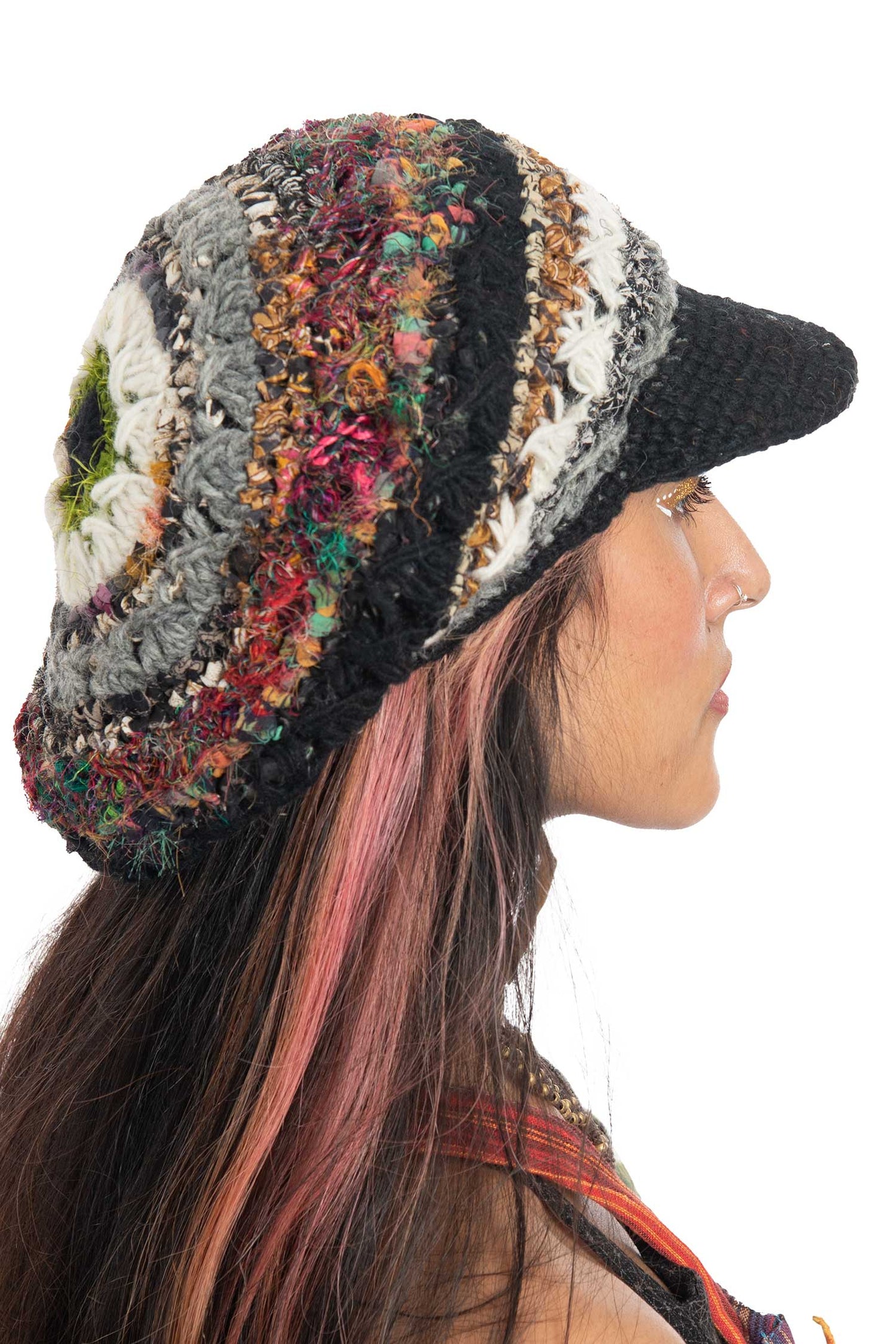 Hand Knitted Slouch Cap