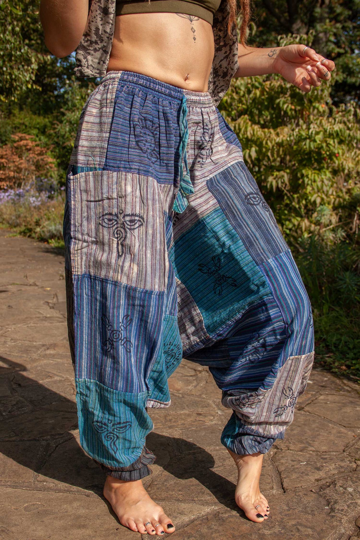 Patchwork Afghani Pants