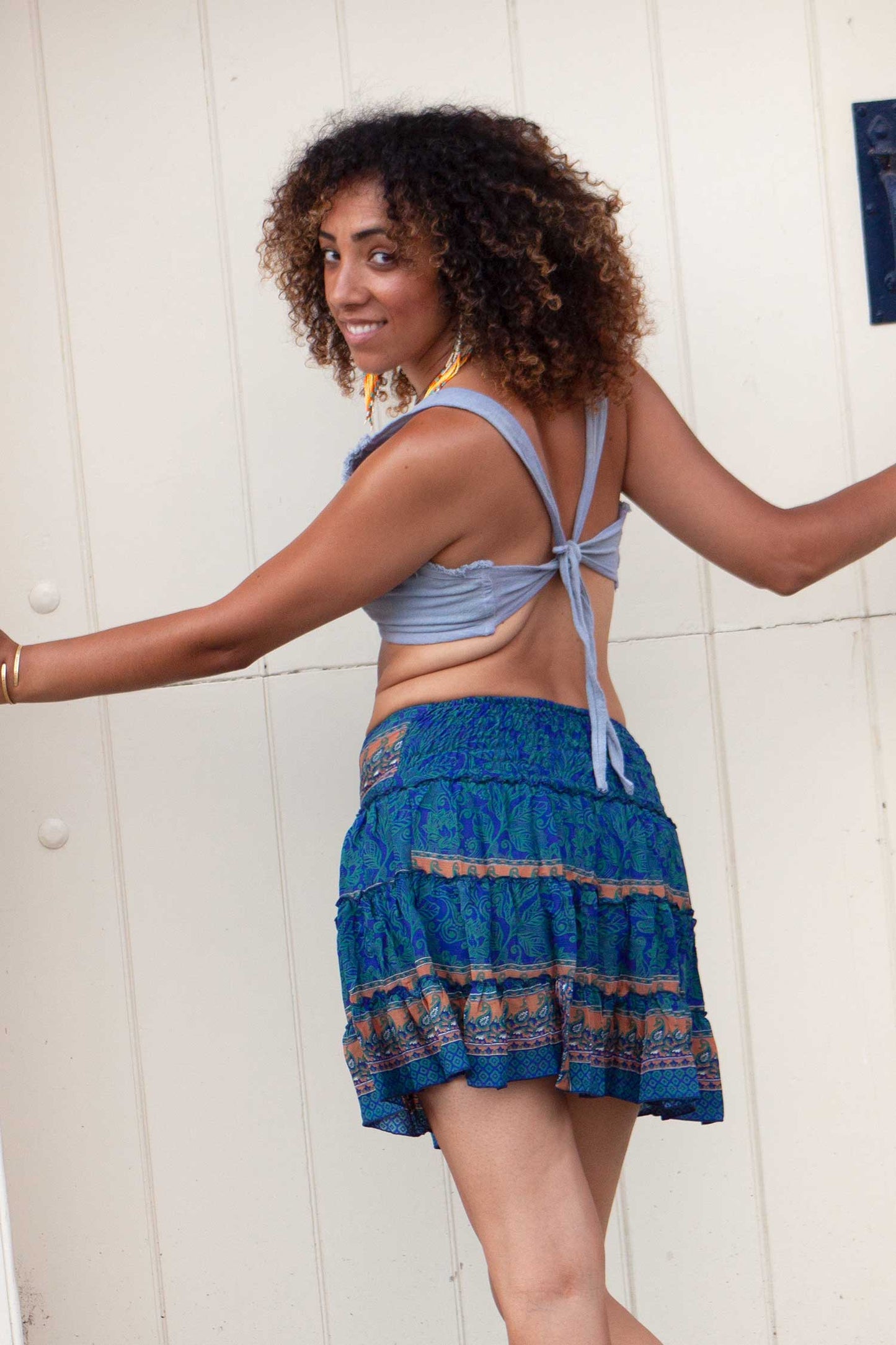 Upcycled Festival Rara Skirt