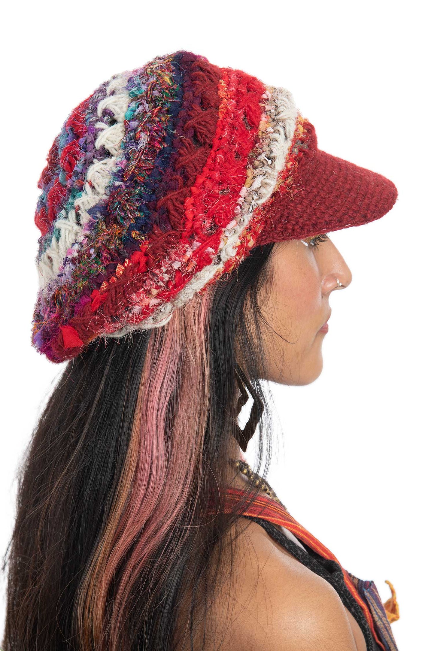 Hand Knitted Slouch Cap