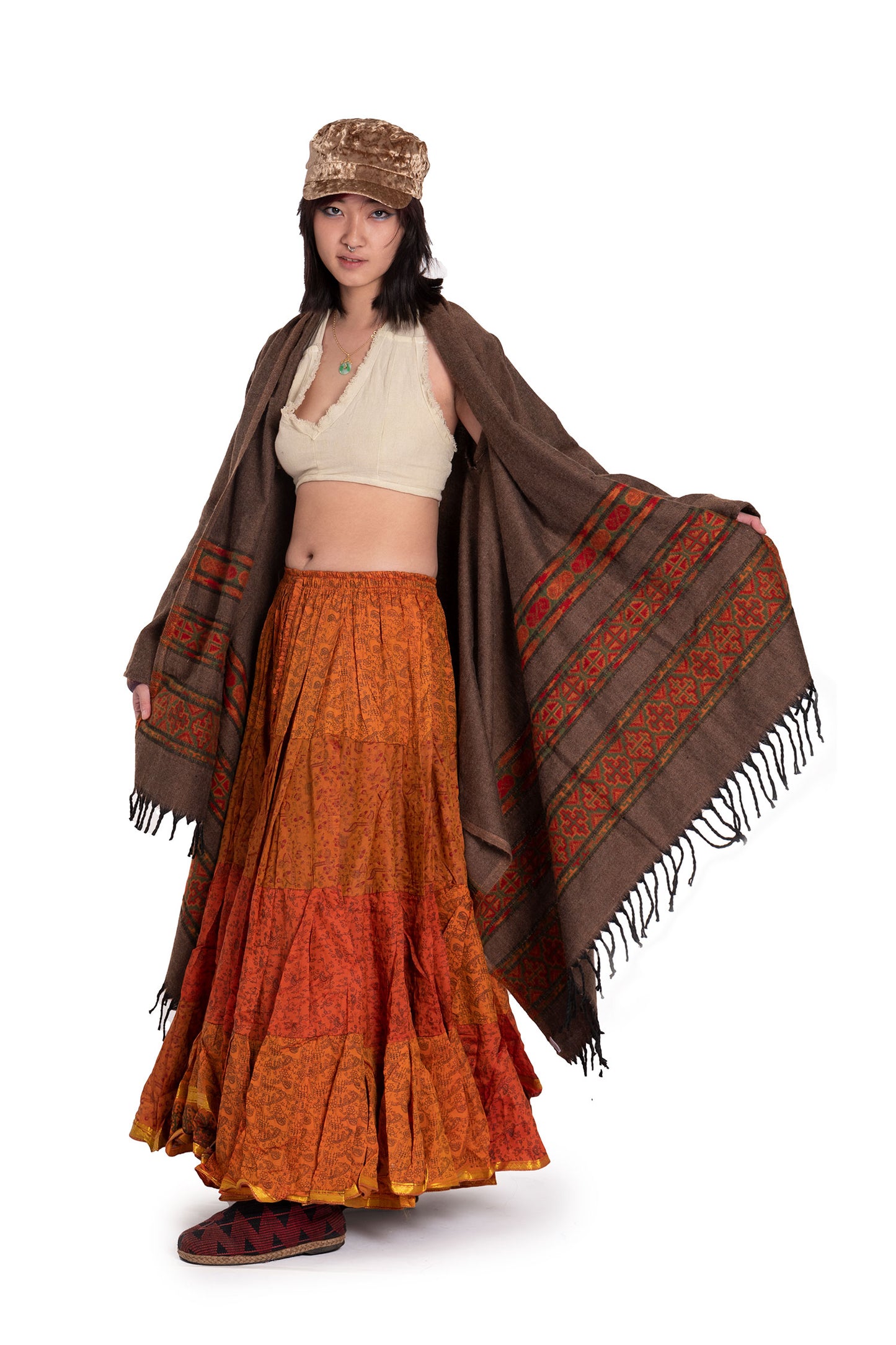 Tribal Blanket Cardigan Wrap