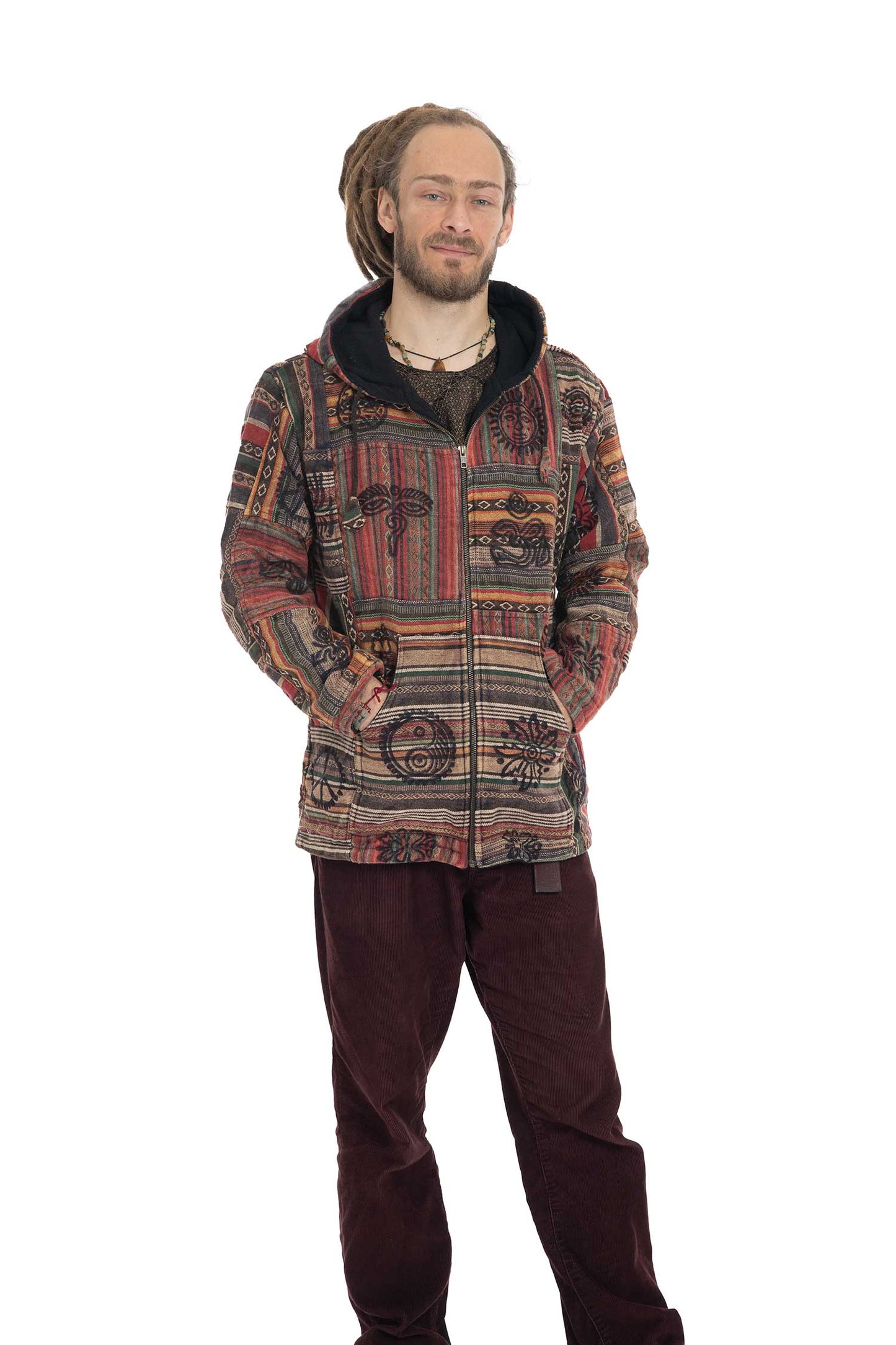 Mans Patchwork Festival Jacket