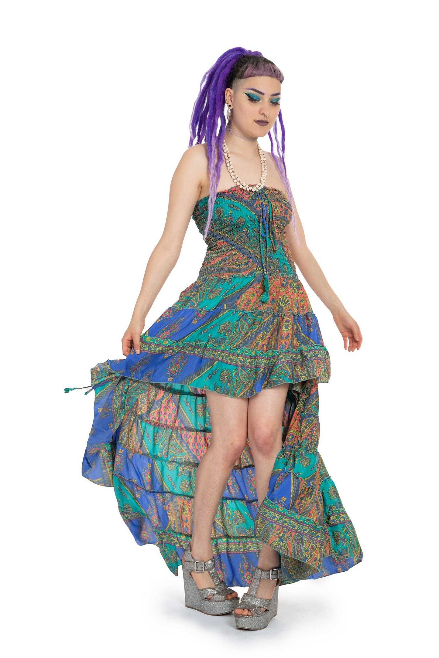 Hi Low Floaty Summer Dress