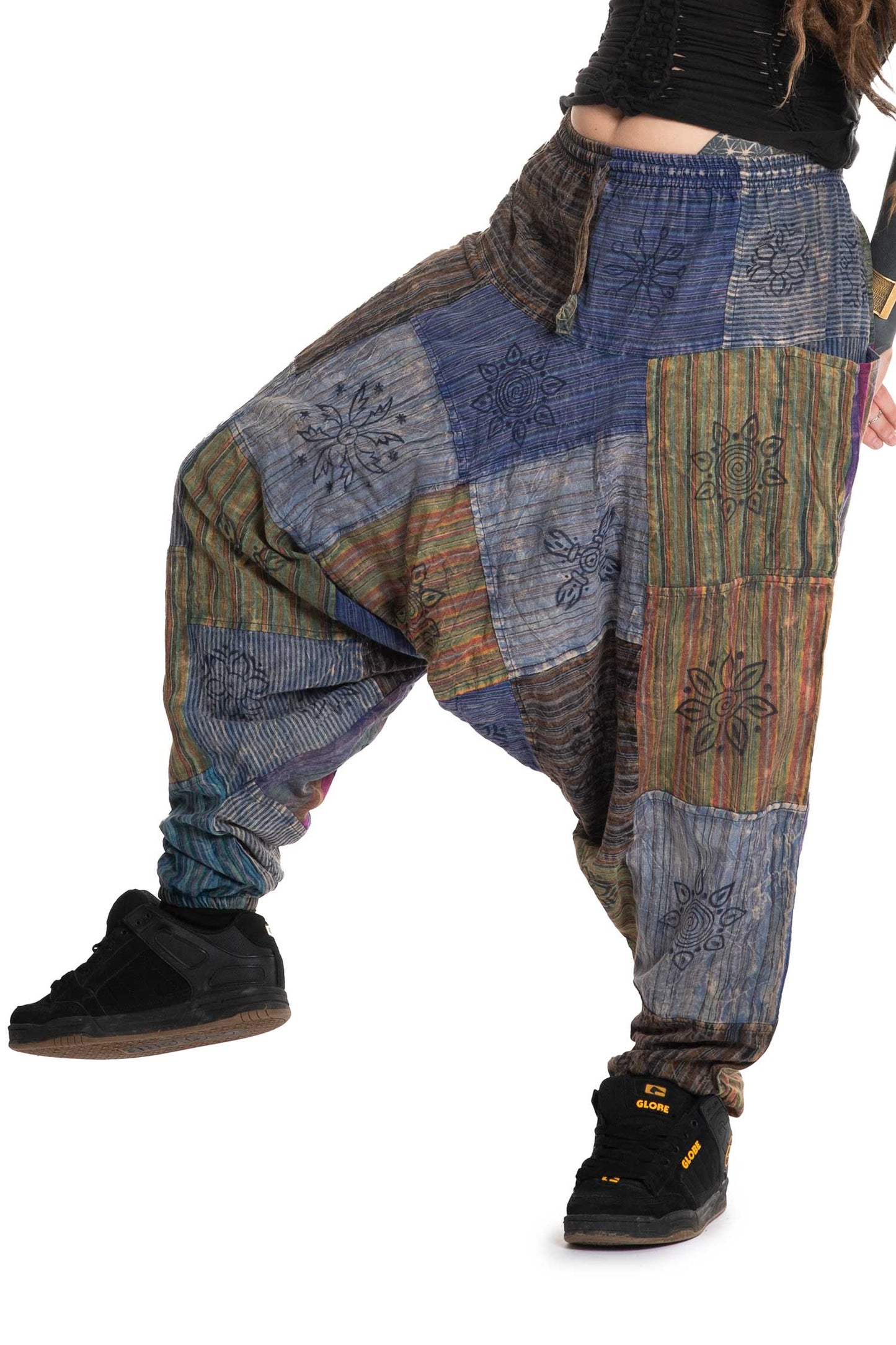 Patchwork Afghani Pants
