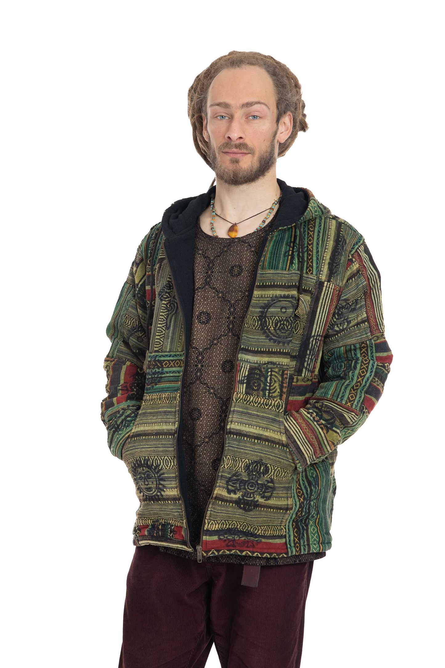 Mans Patchwork Festival Jacket