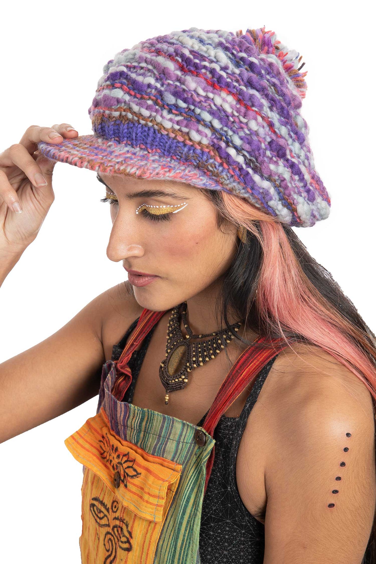 Hand Knitted Slouch Cap