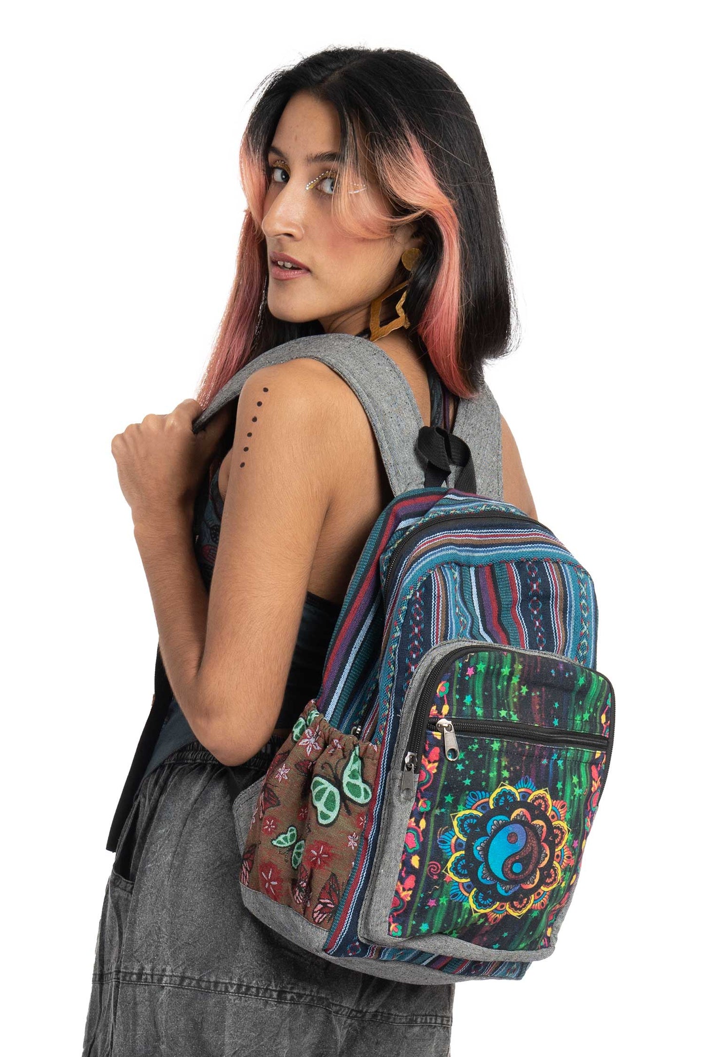 Yin Yang Mandala Backpack