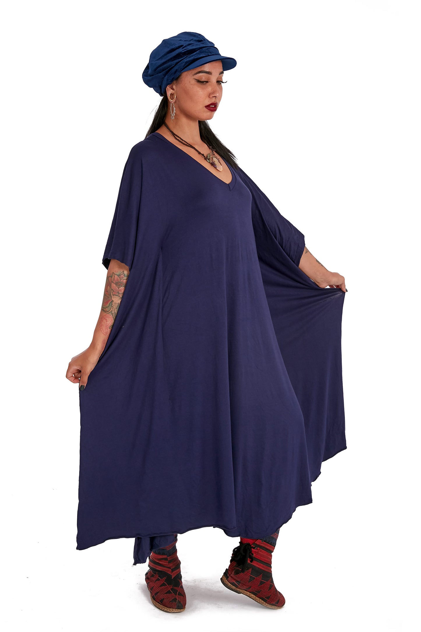 Witchy Cotton Kaftan Kimono