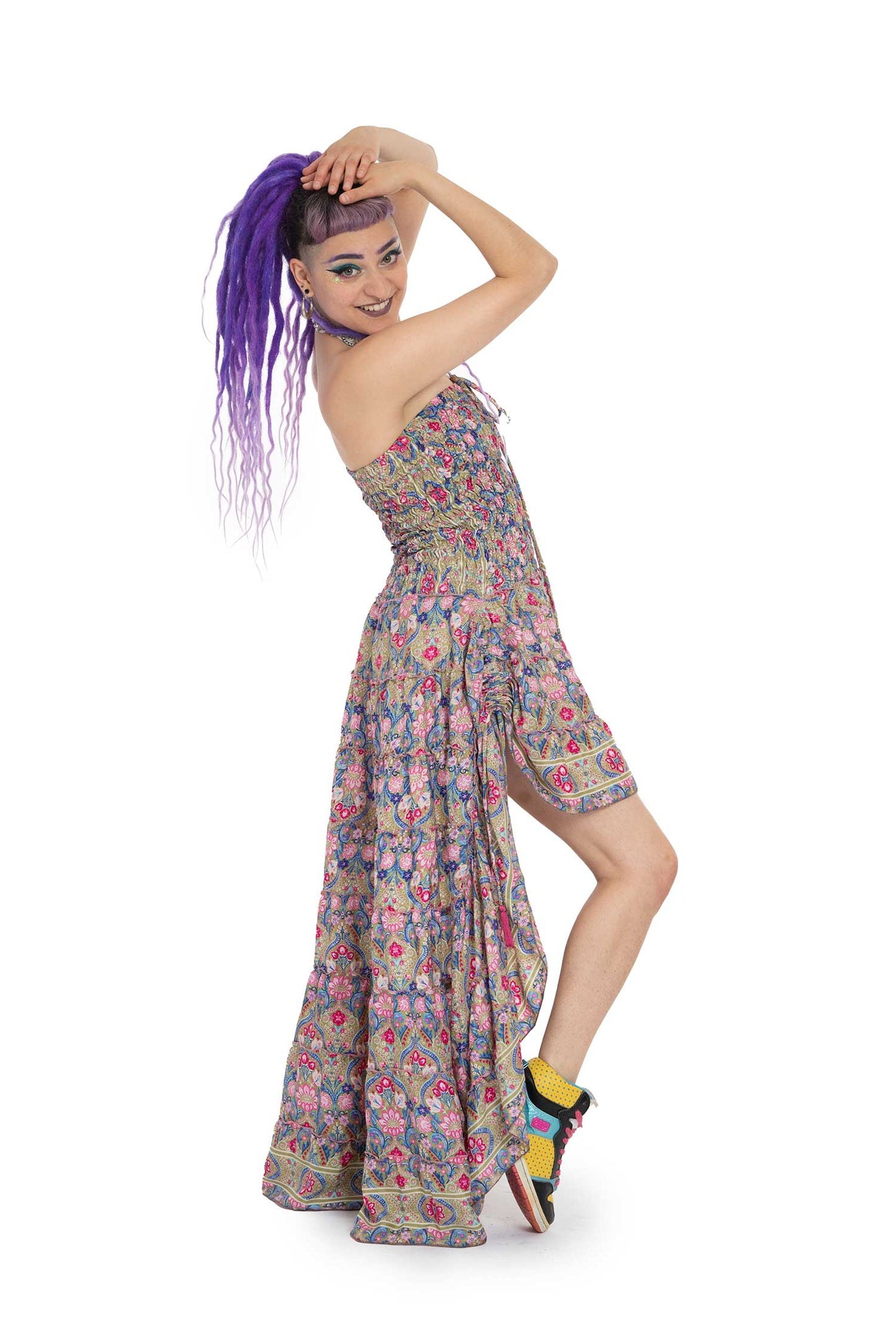 Hi Low Floaty Summer Dress