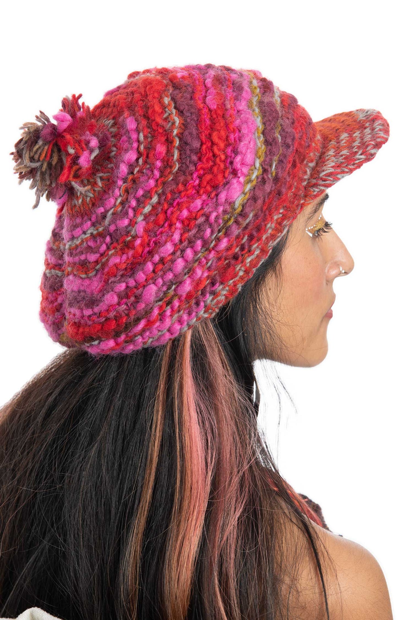 Hand Knitted Slouch Cap