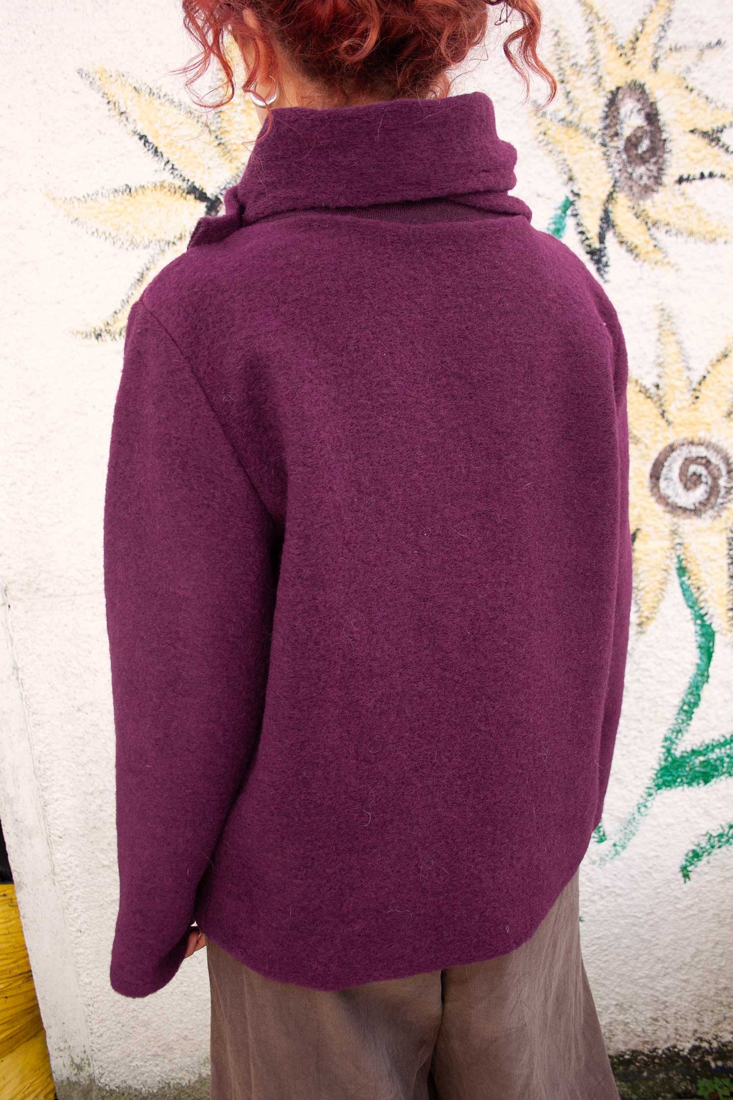 Recycled Fibres Springtime Hippie Coat