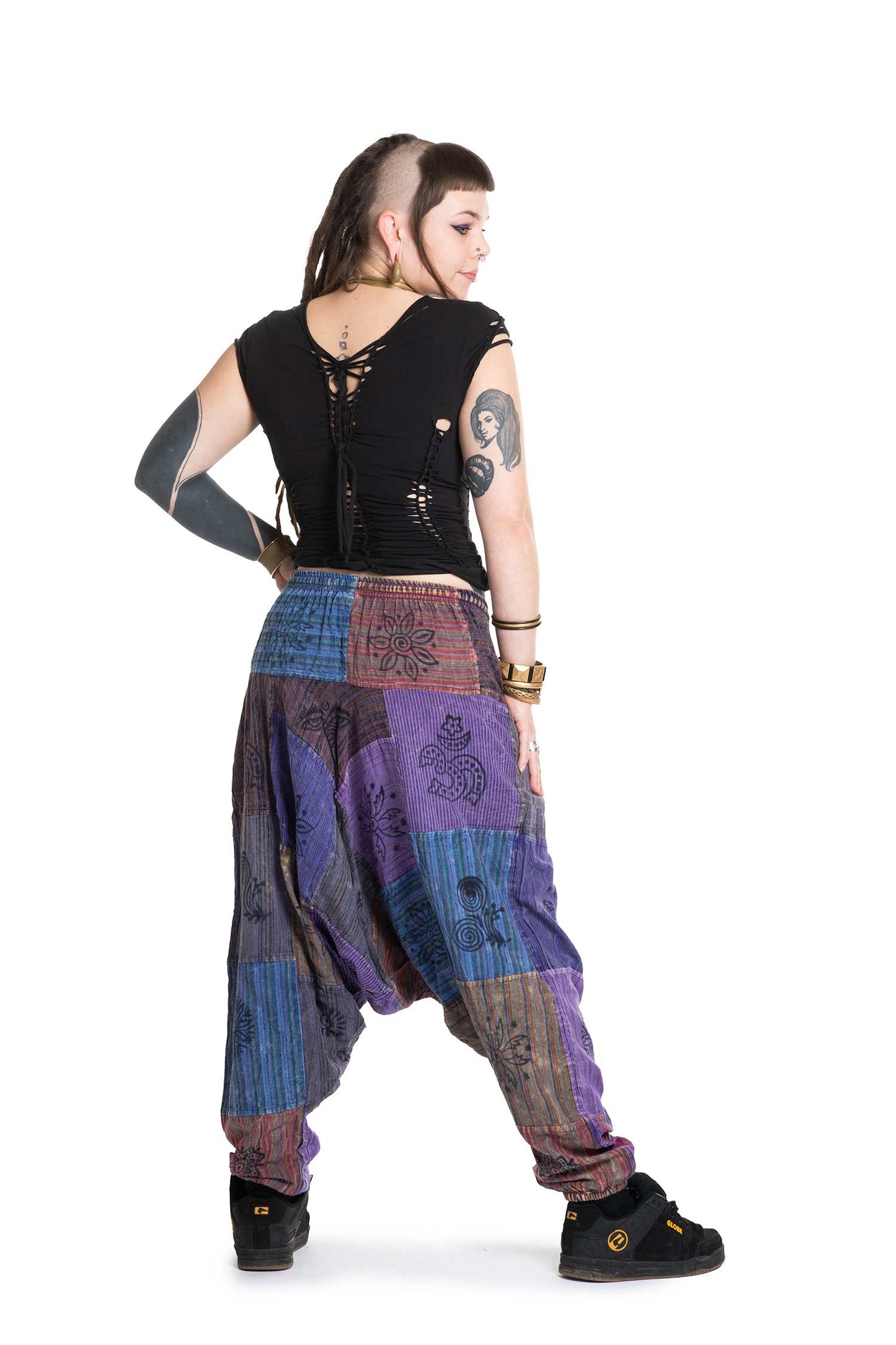 Patchwork Afghani Pants