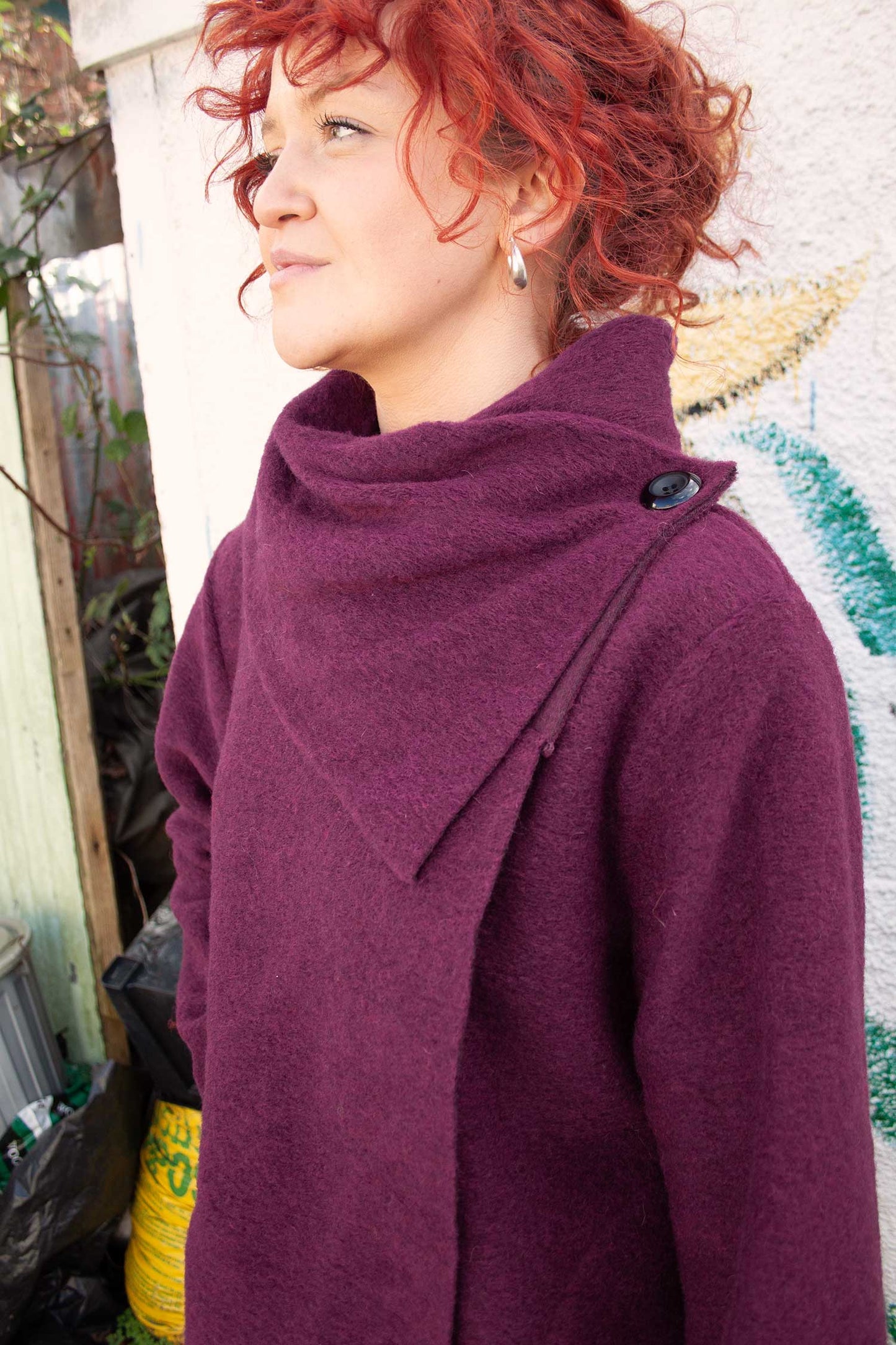 Recycled Fibres Springtime Hippie Coat
