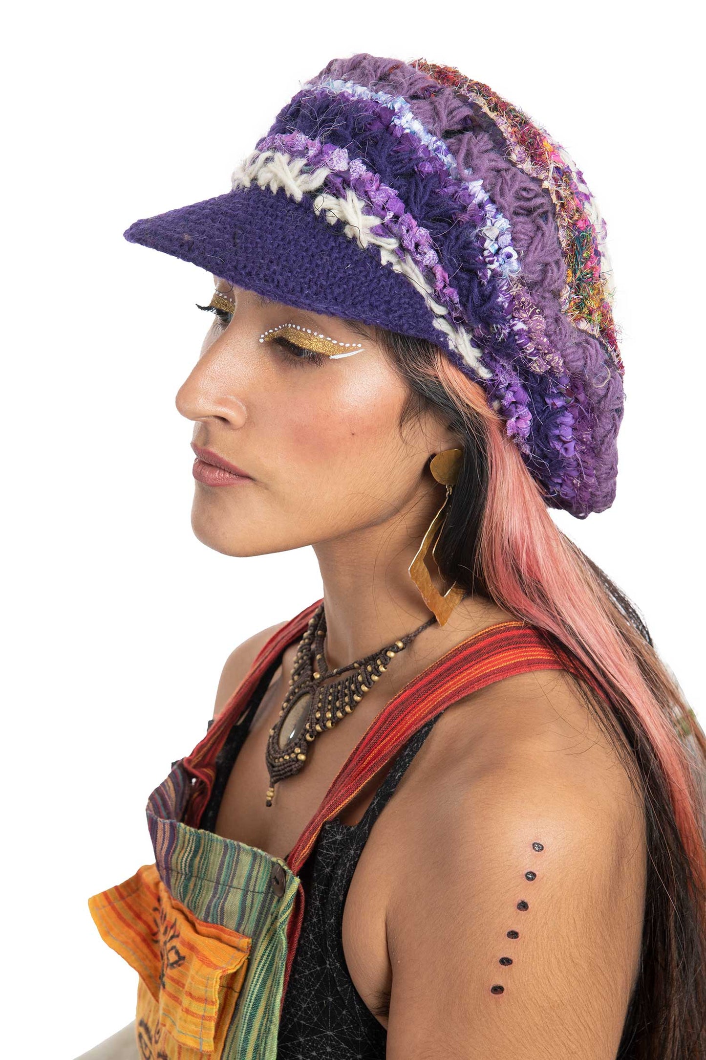 Hand Knitted Slouch Cap