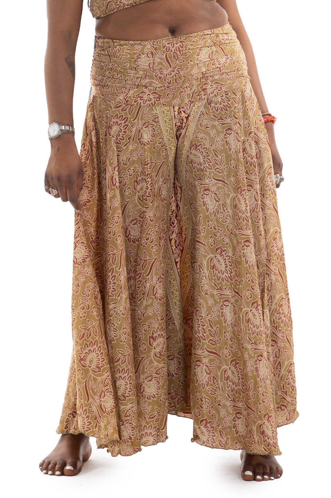 Crop Top & Palazzo Pants Set