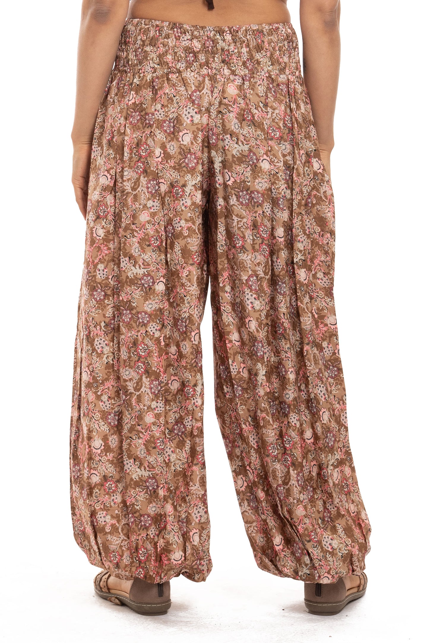 Bohemian Comfy Elasticted Waist Hippie Trousers