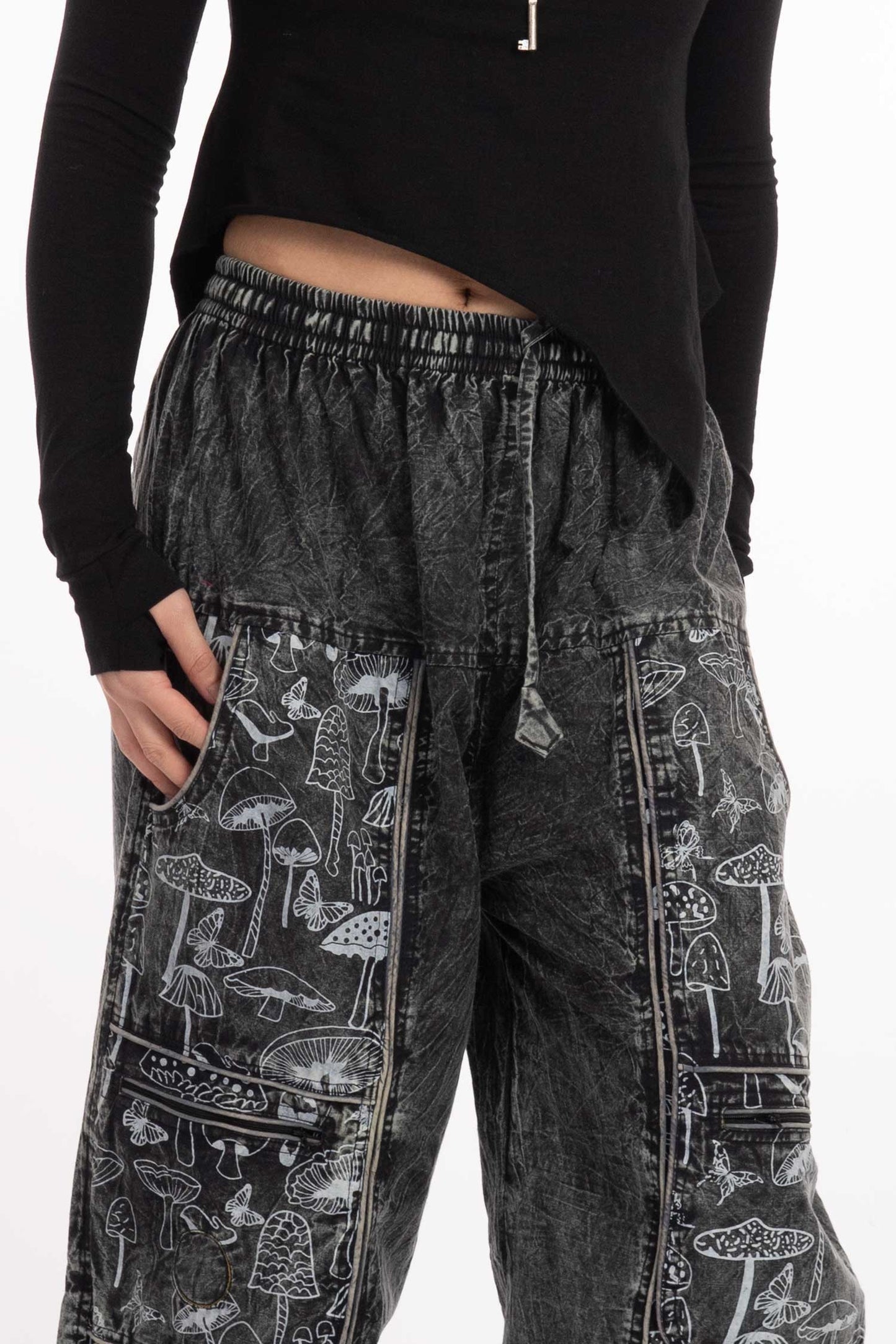 Unisex Hippy Mushroom Trousers