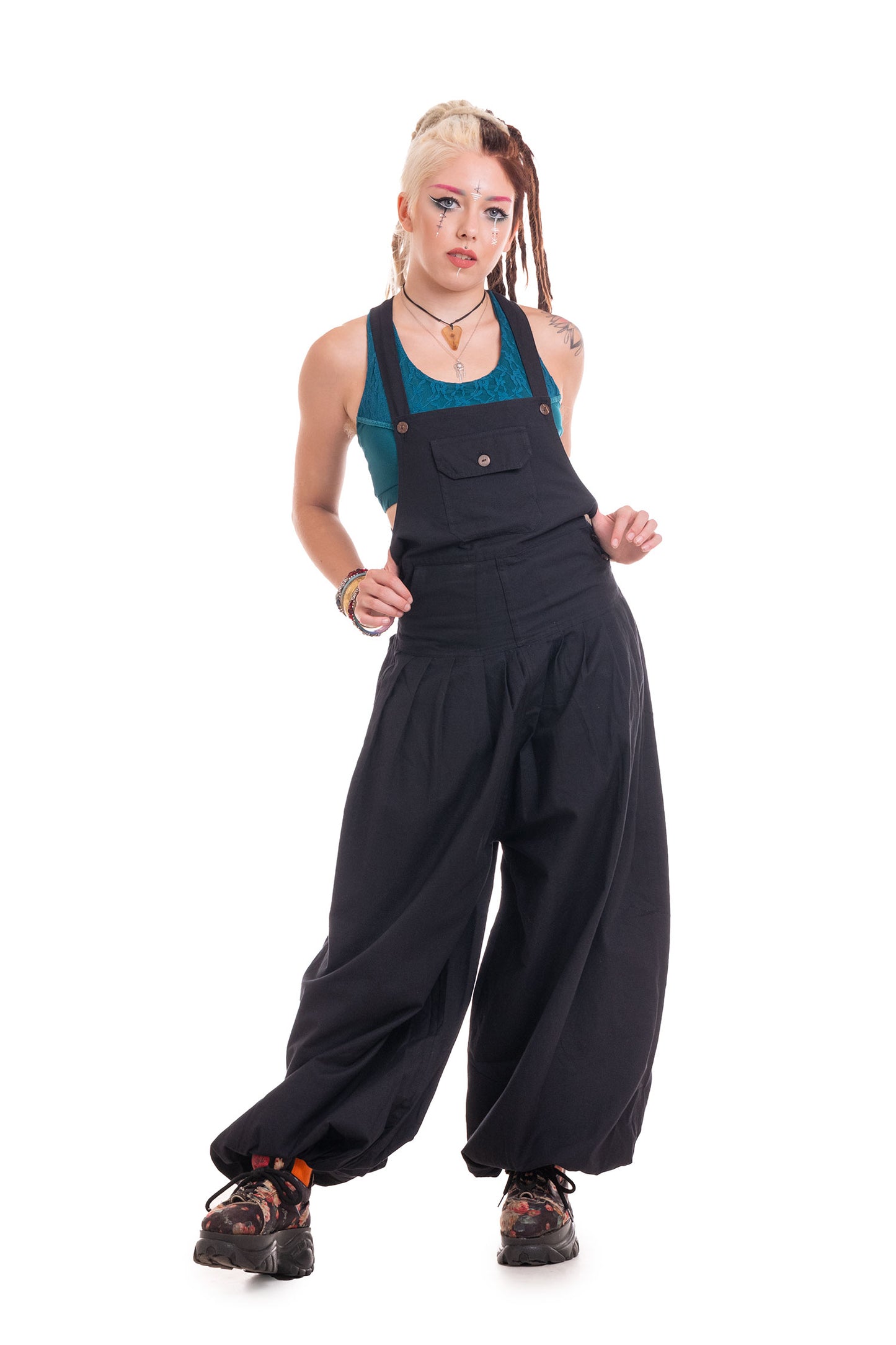 Utilitarian Dungarees Jumpsuit