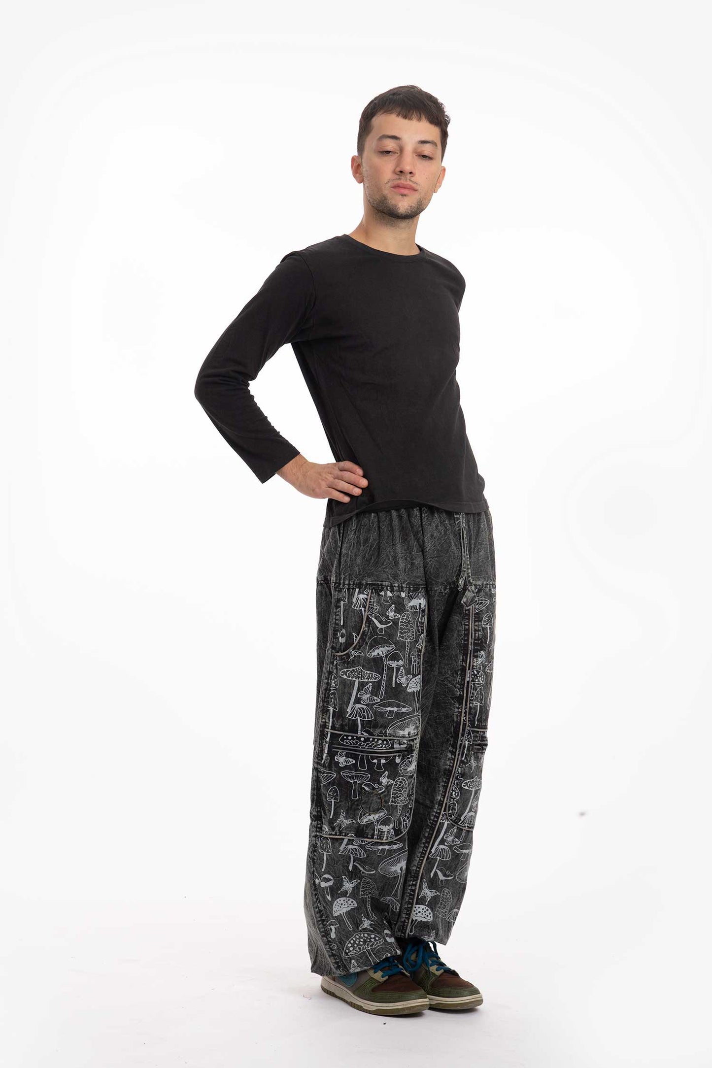 Unisex Hippy Mushroom Trousers