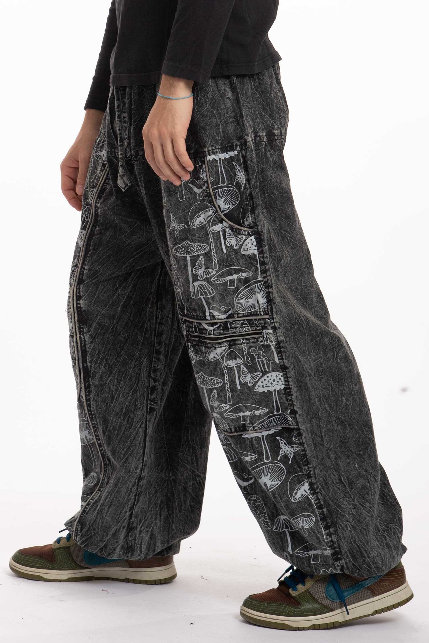 Unisex Hippy Mushroom Trousers