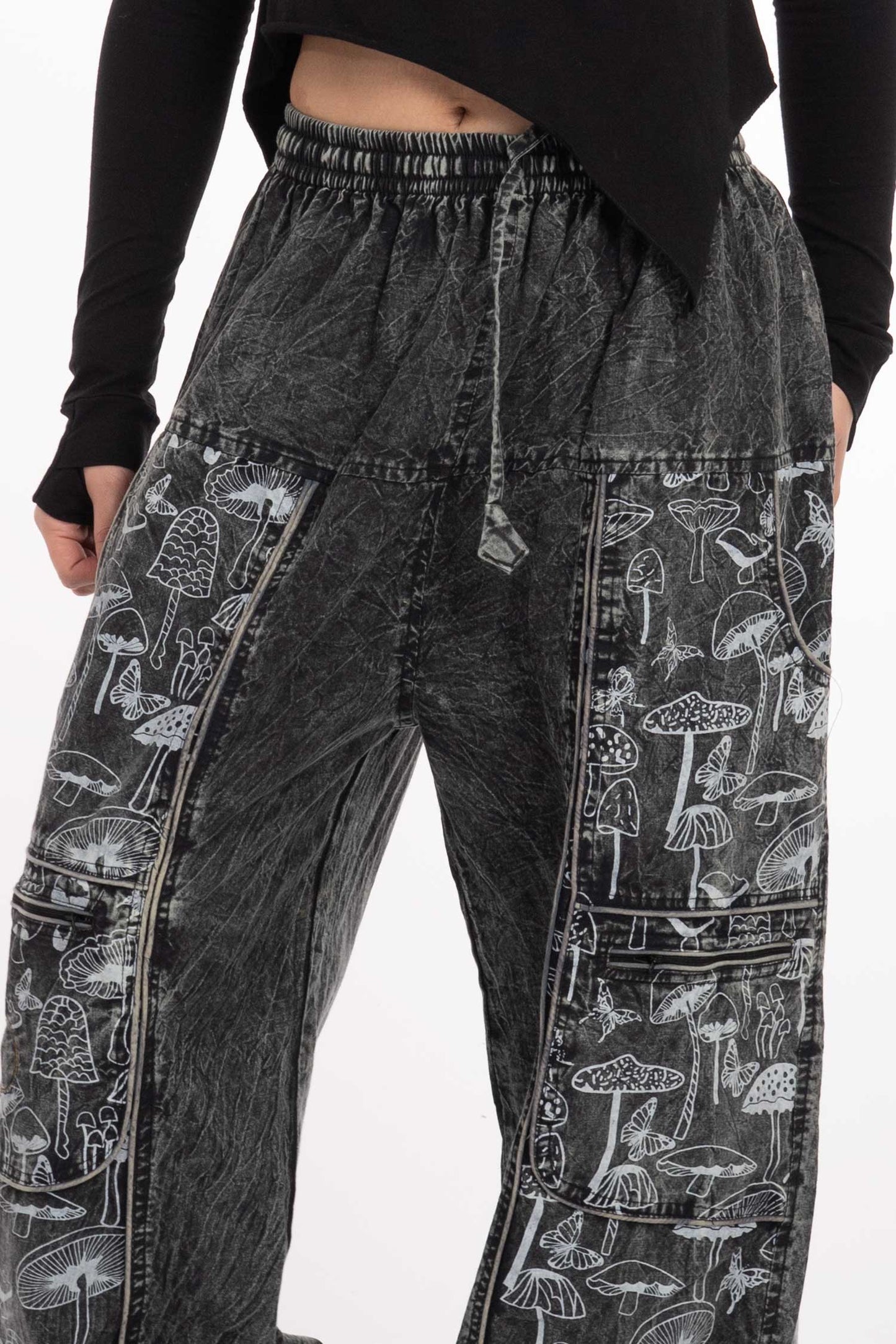 Unisex Hippy Mushroom Trousers