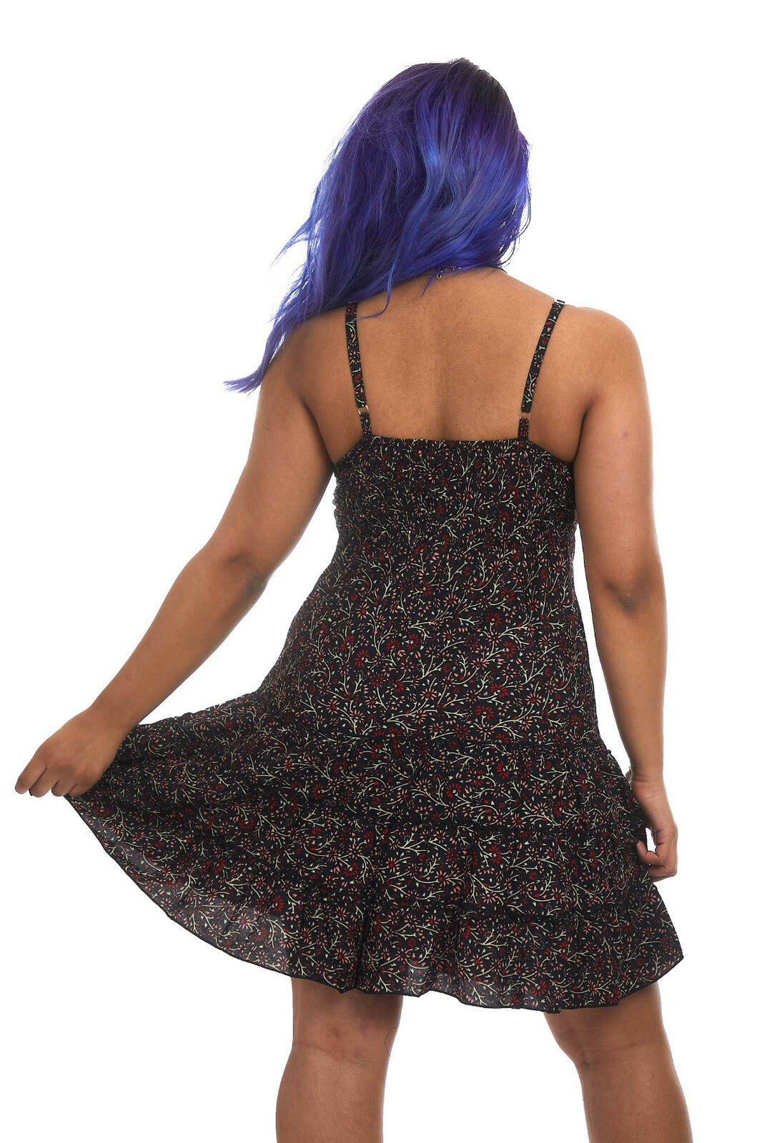 Strappy Summer Bohemian Babydoll Sun Dress