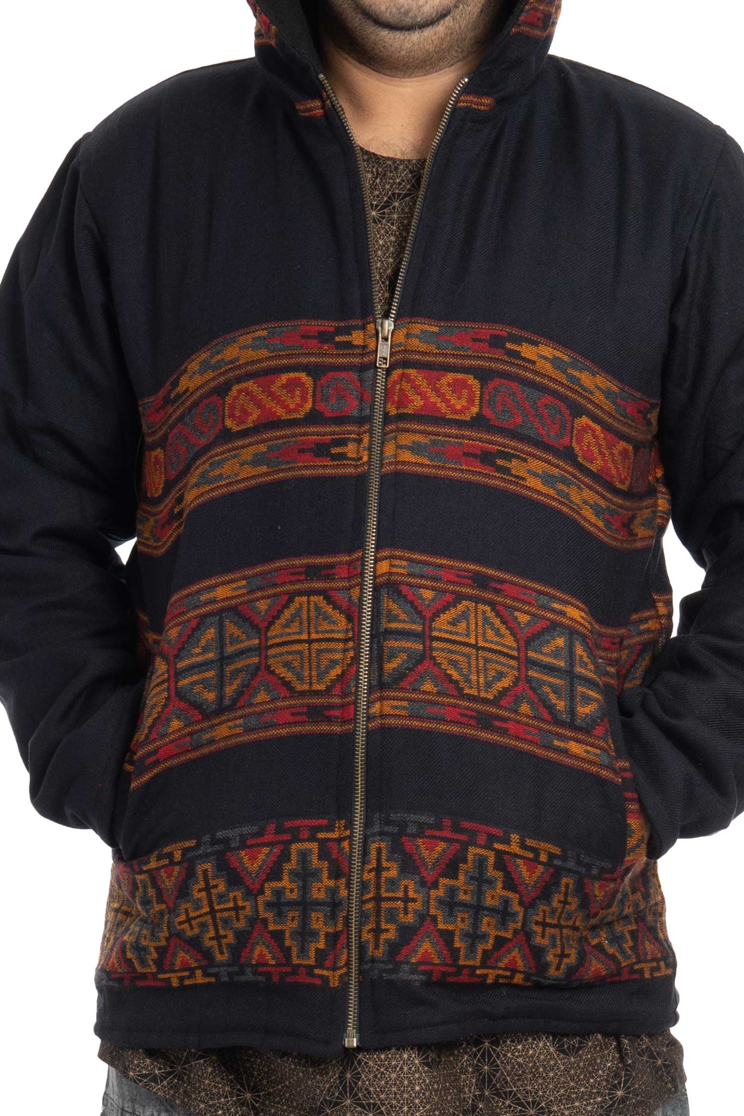 ジャケット・アウター tribal Unisex Hooded Tribal Jacket – Altshop UK
