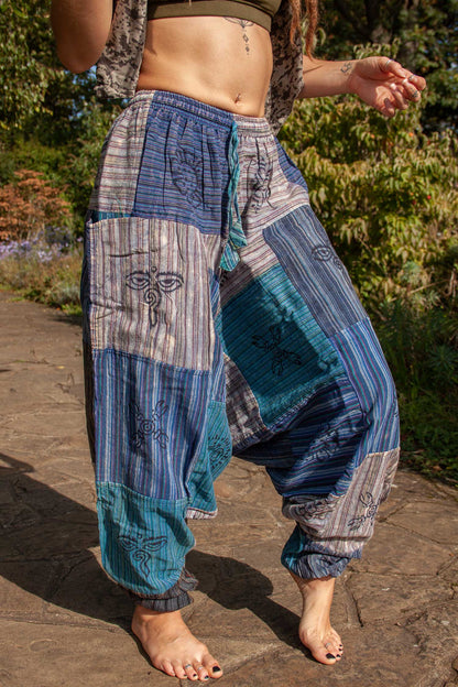 Patchwork Afghani Pants