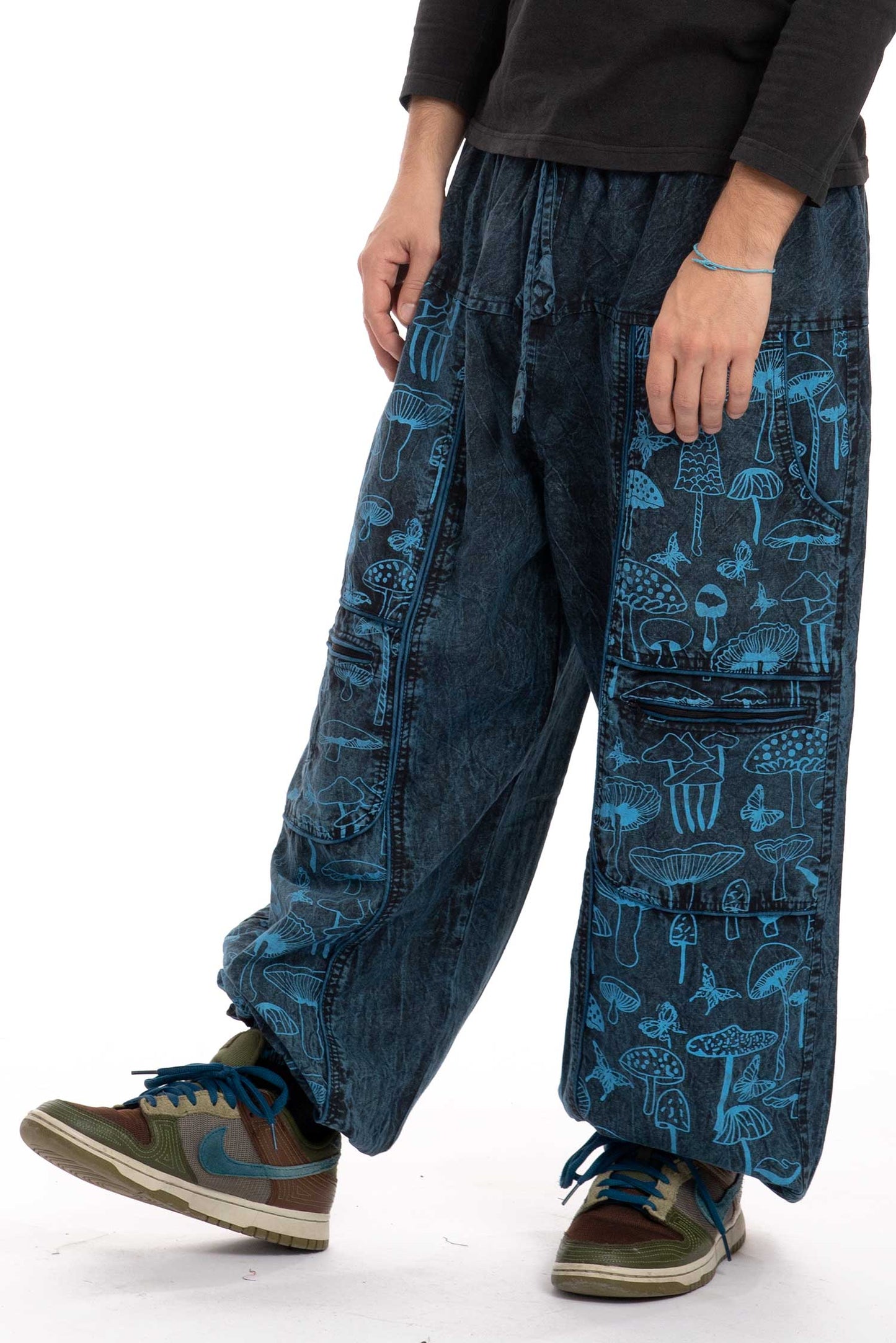 Unisex Hippy Mushroom Trousers