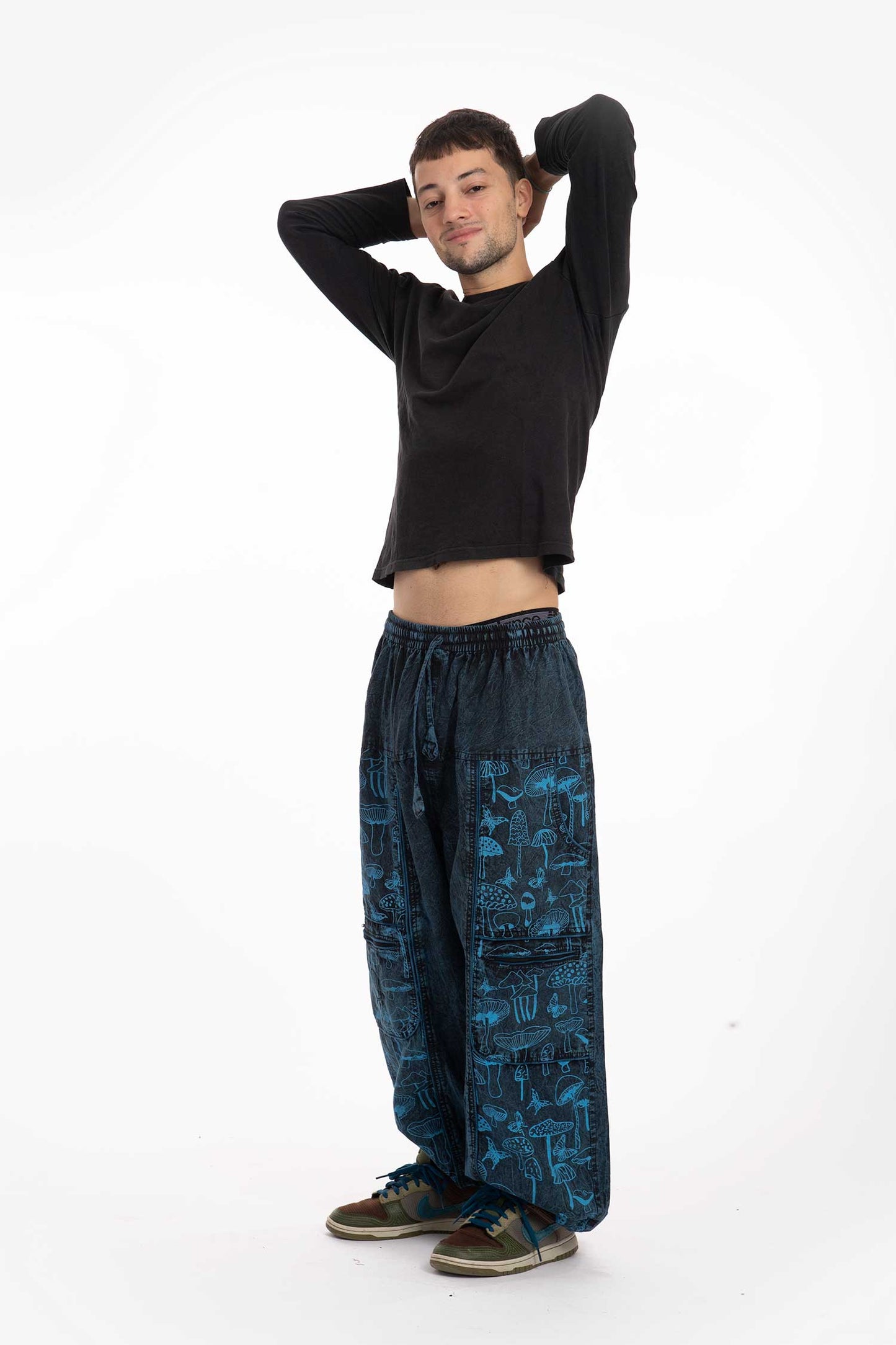 Unisex Hippy Mushroom Trousers