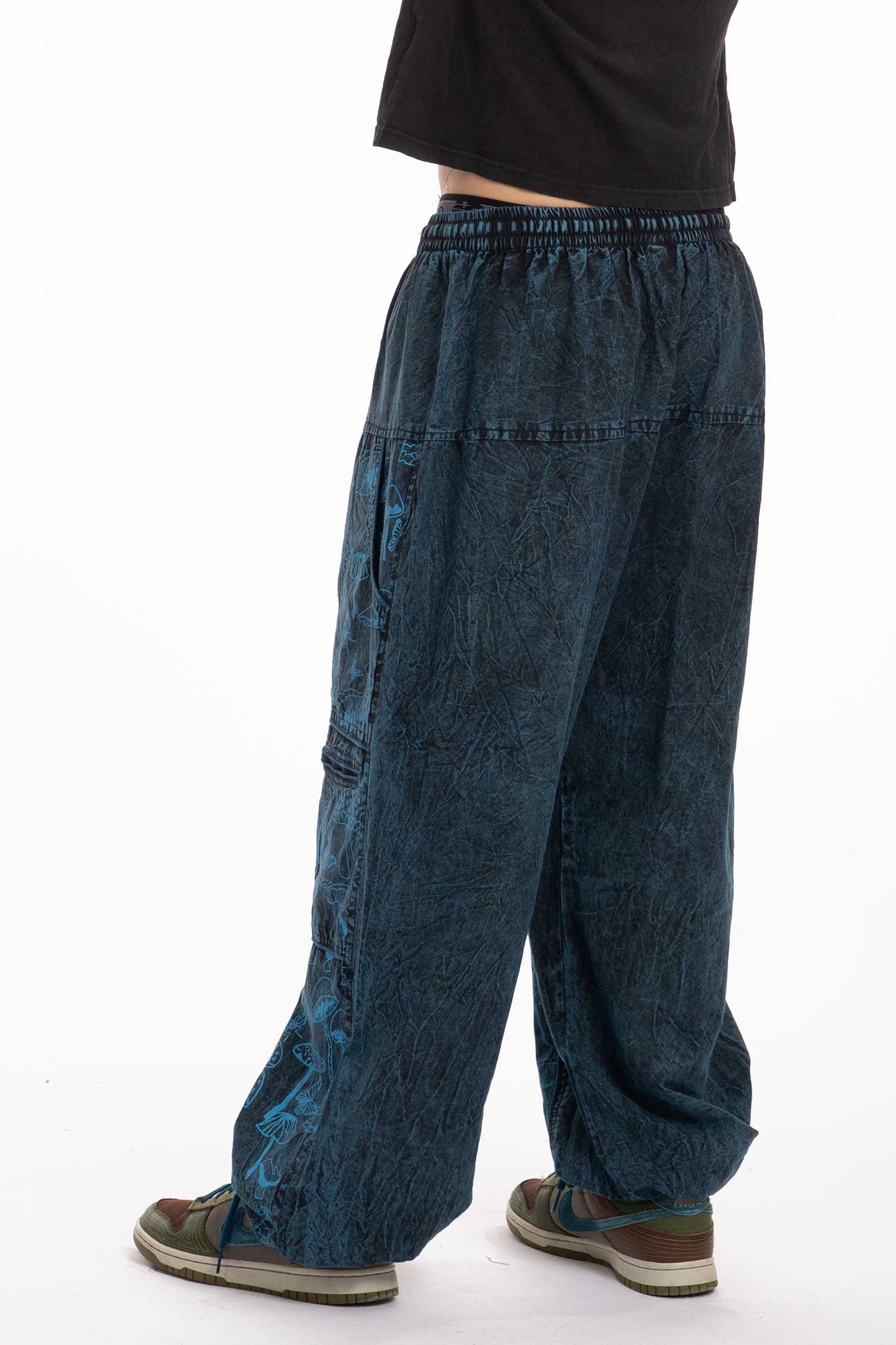 Unisex Hippy Mushroom Trousers