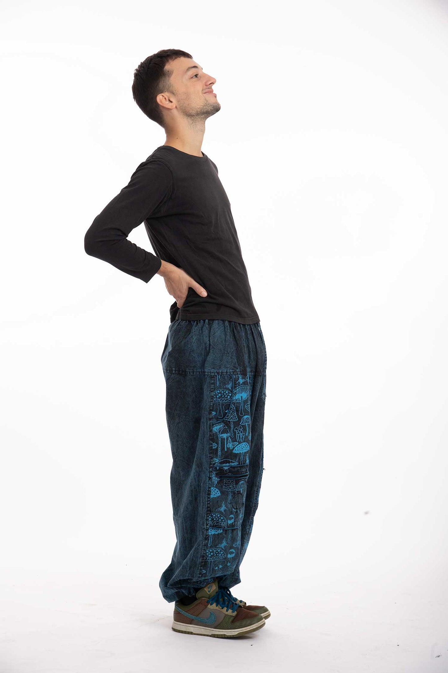 Unisex Hippy Mushroom Trousers