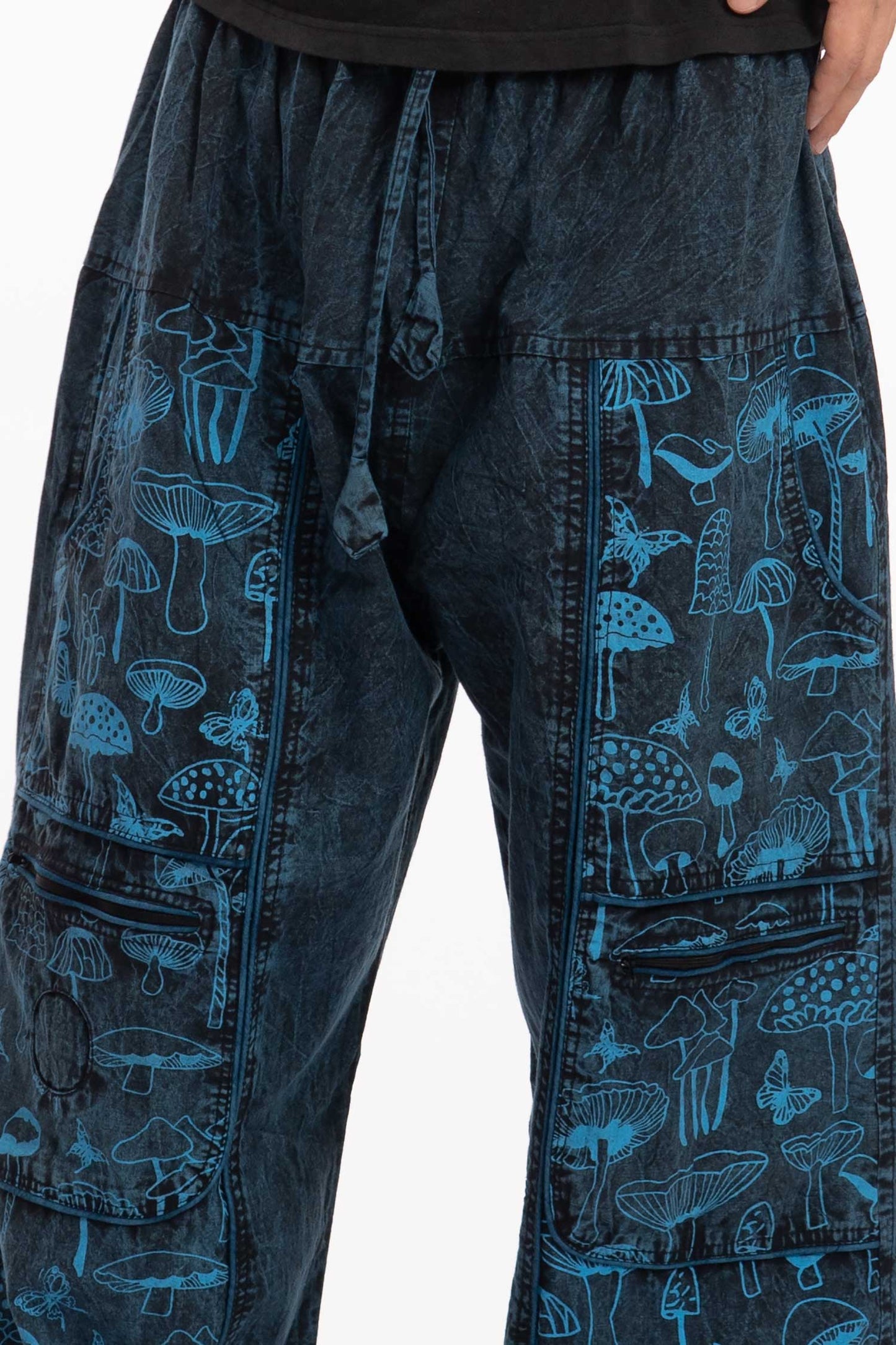 Unisex Hippy Mushroom Trousers