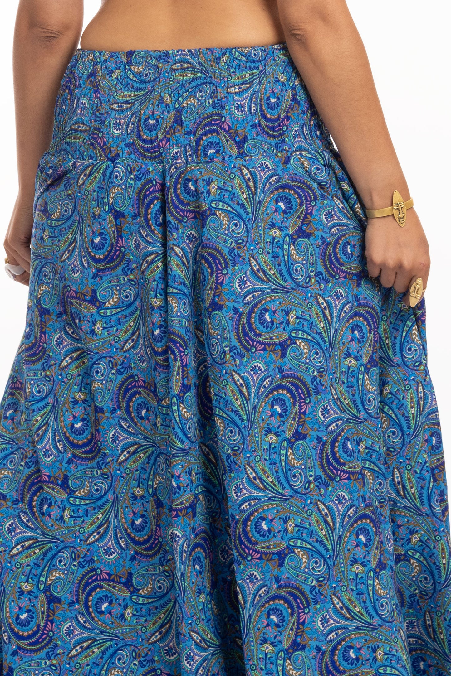 Ladies Wide Summer Flares, Floaty Bohemian Style Trousers, Beach Trousers