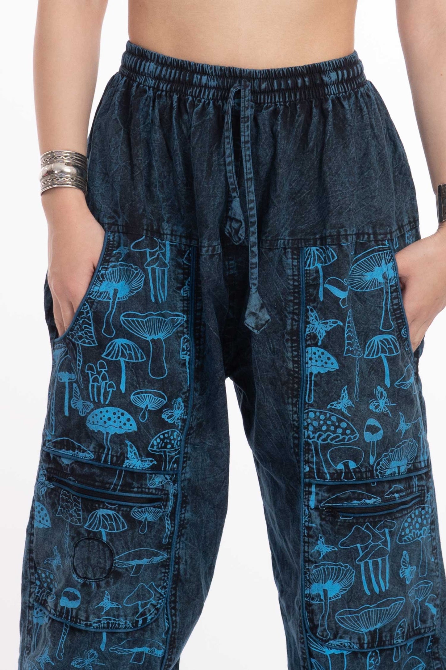 Unisex Hippy Mushroom Trousers
