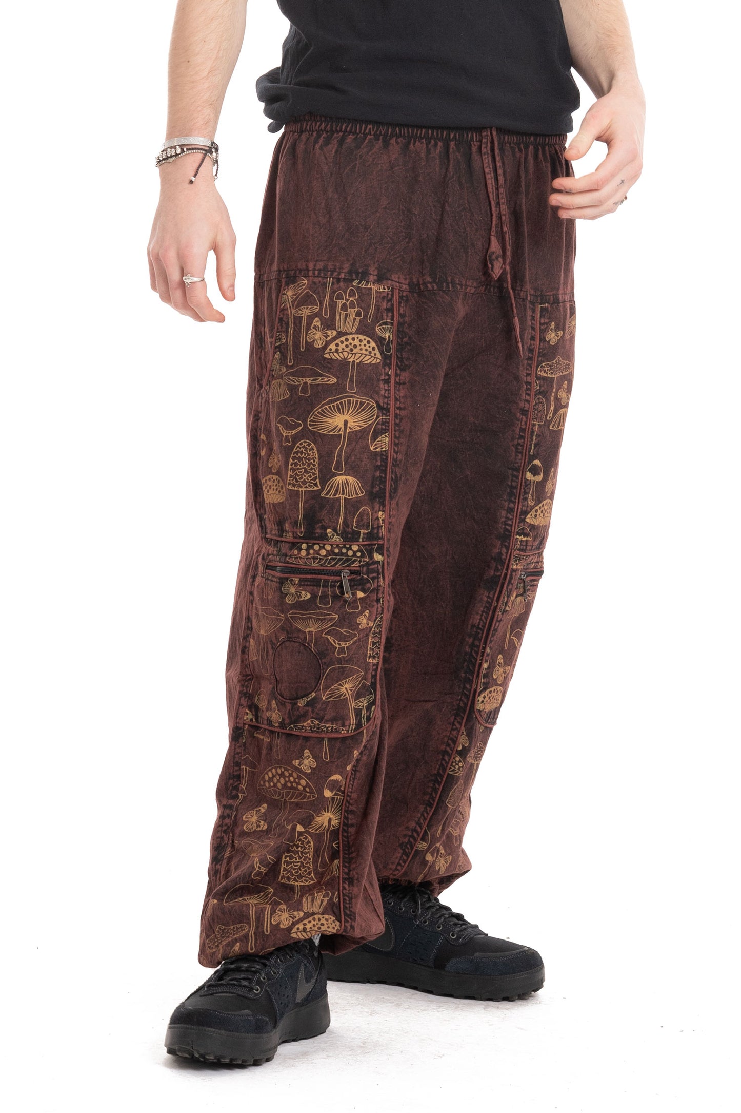 Unisex Hippy Mushroom Trousers