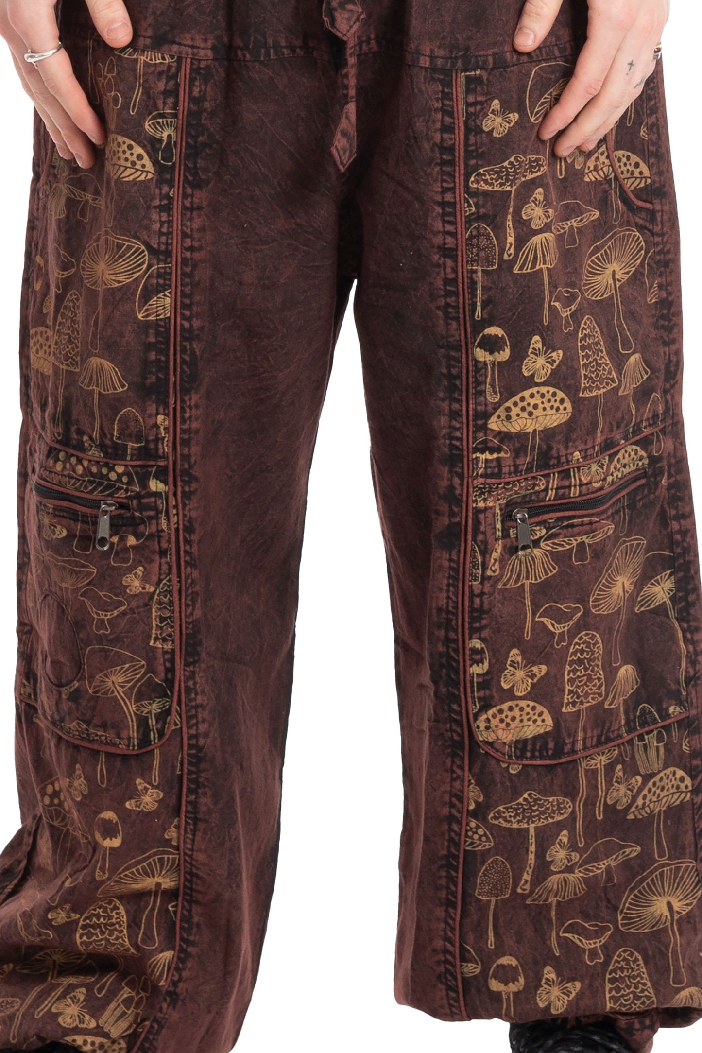 Unisex Hippy Mushroom Trousers