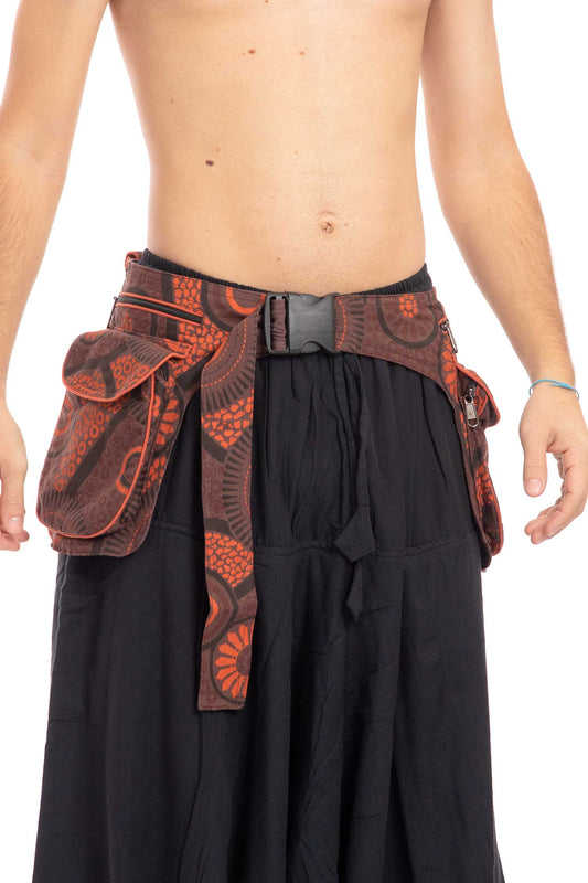 Hippie Unisex Pocketbelt - Bubble Belt (RGBUBL) by Altshop UK