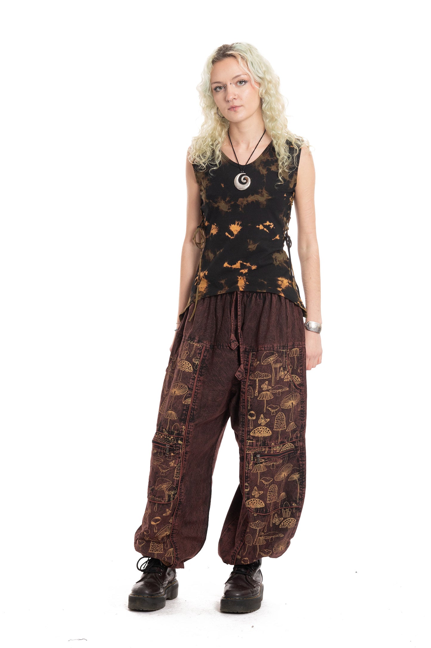 Unisex Hippy Mushroom Trousers