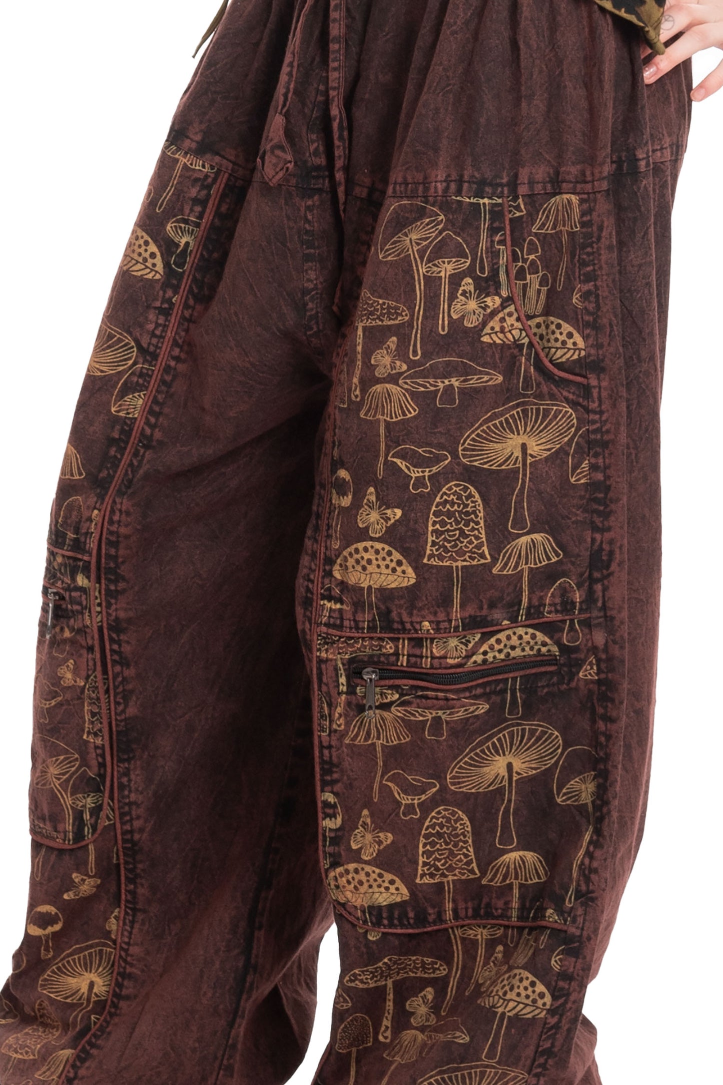 Unisex Hippy Mushroom Trousers