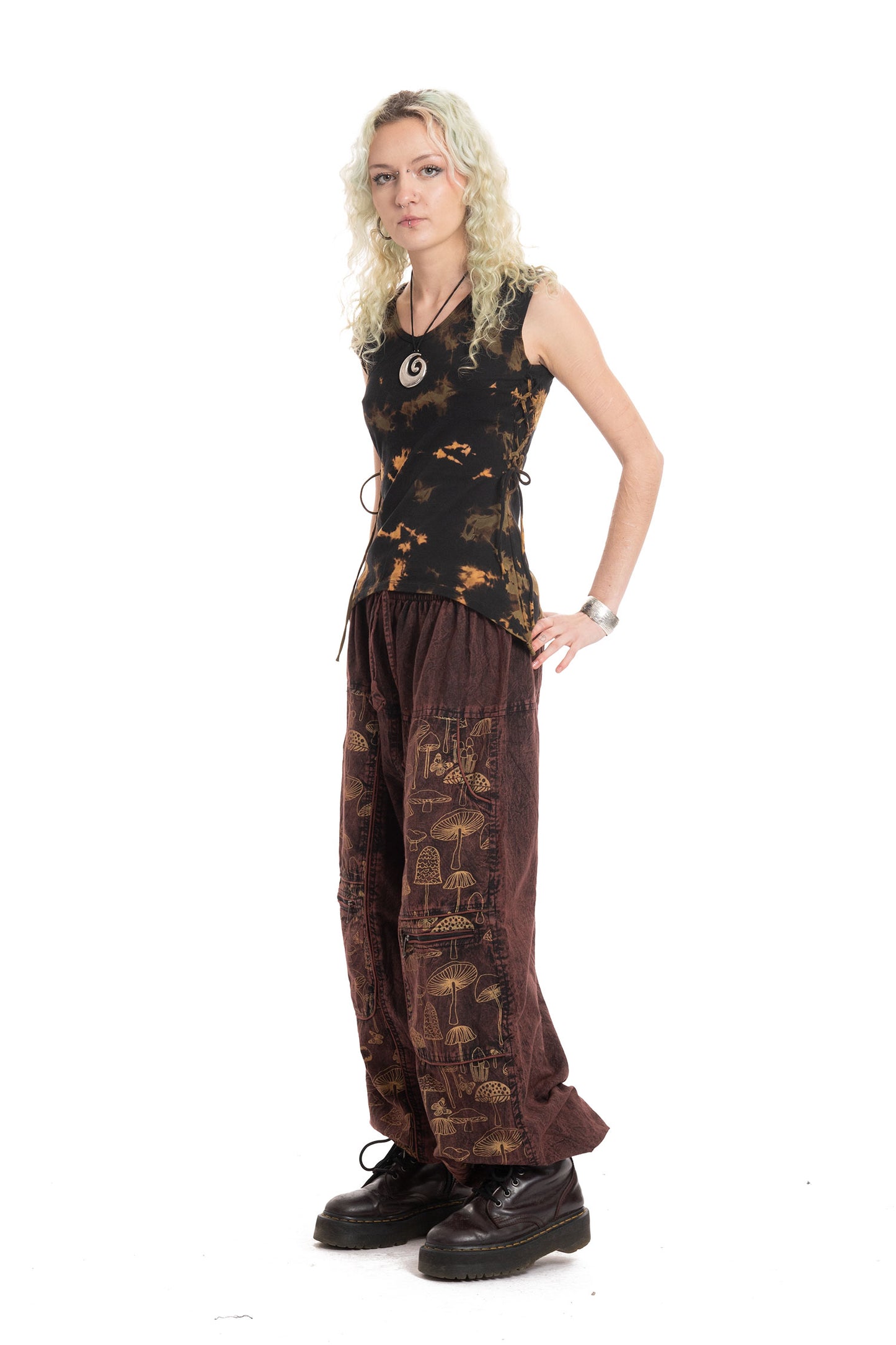 Unisex Hippy Mushroom Trousers