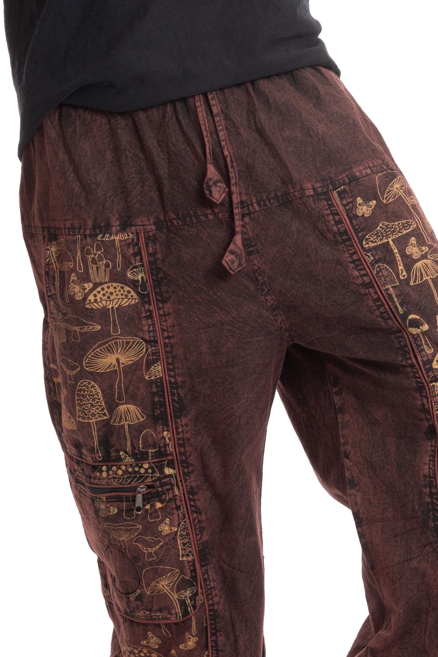 Unisex Hippy Mushroom Trousers