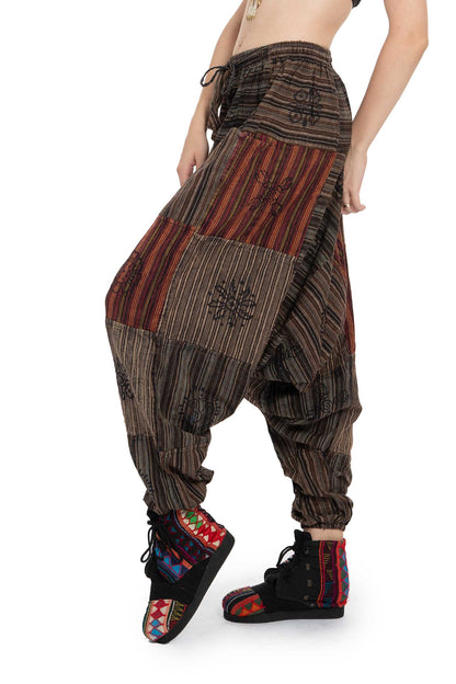 Patchwork Afghani Pants
