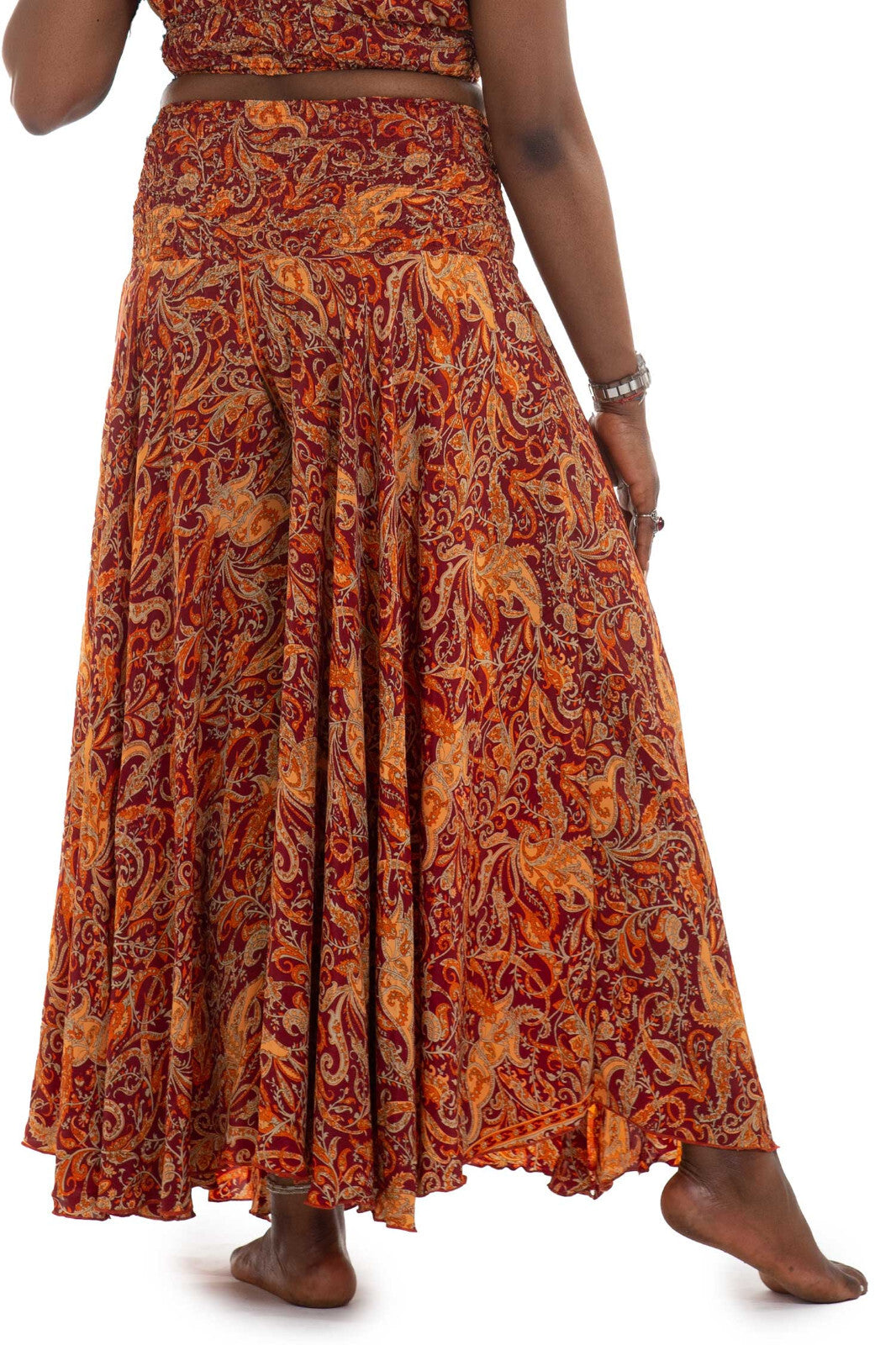 Crop Top & Palazzo Pants Set