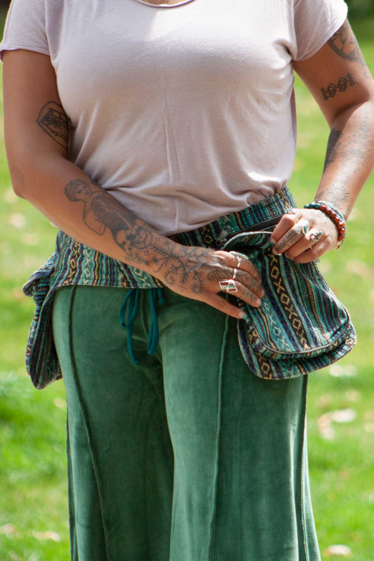 Hippy Canvas Festival Pocket Belt