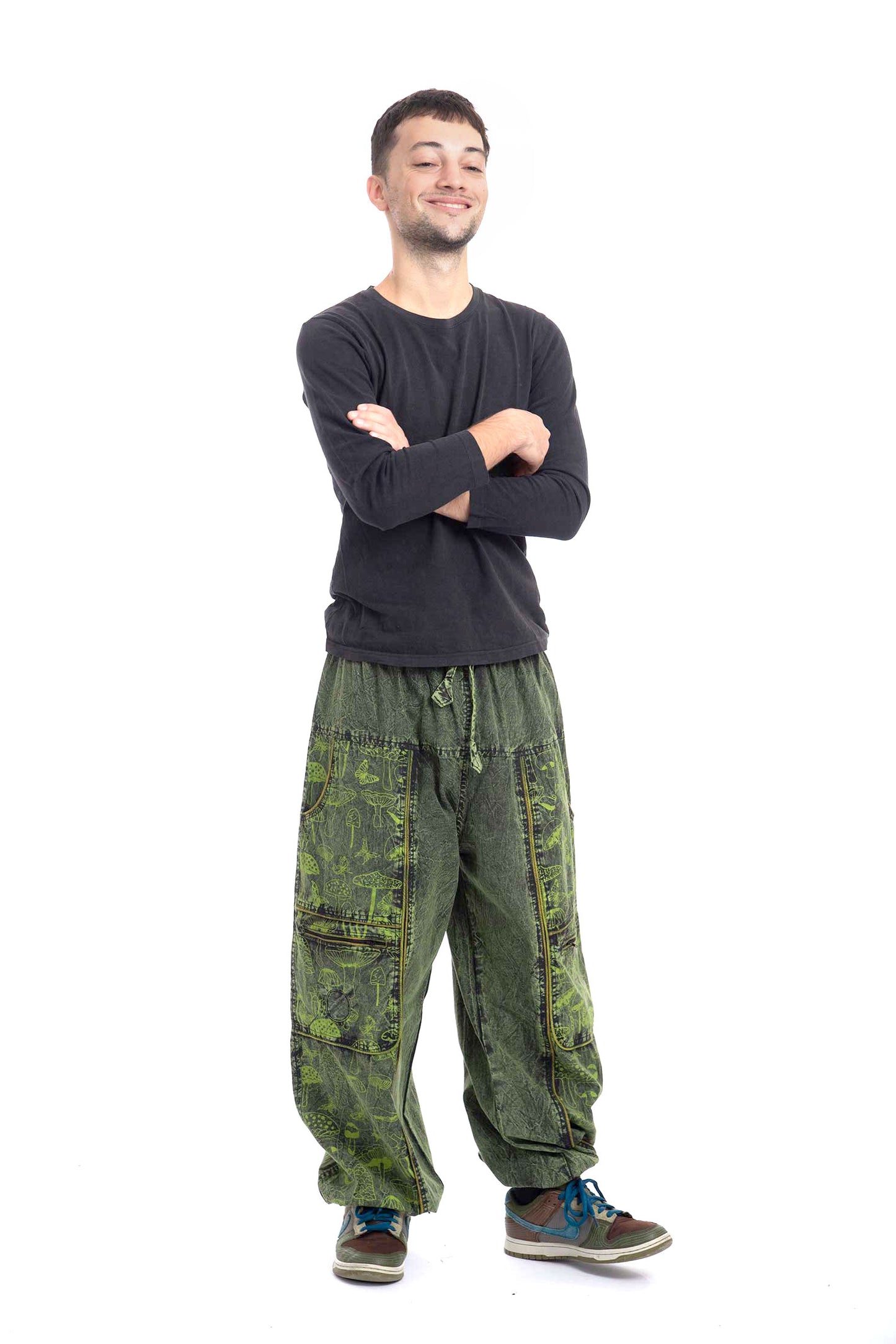 Unisex Hippy Mushroom Trousers