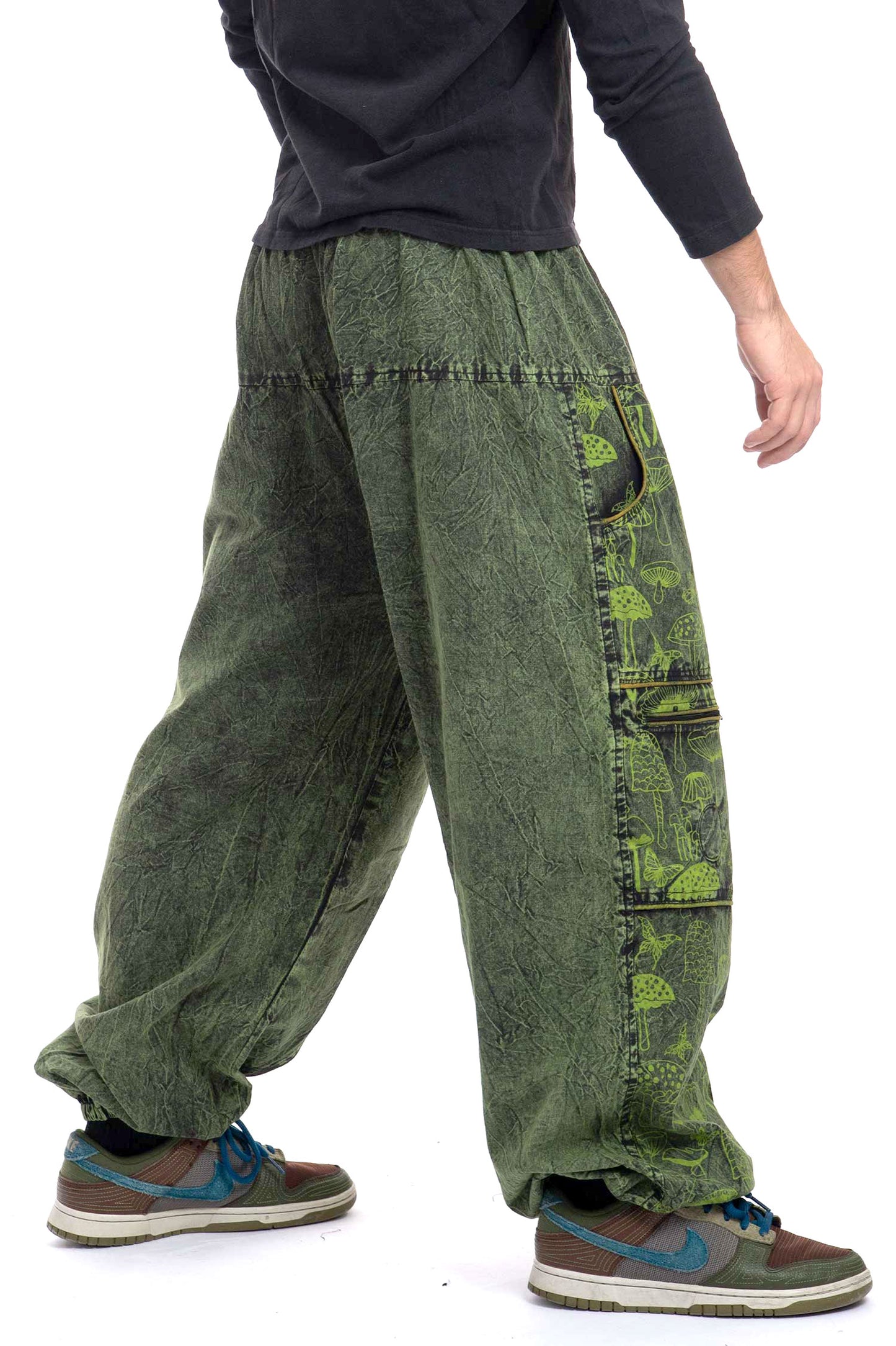 Unisex Hippy Mushroom Trousers