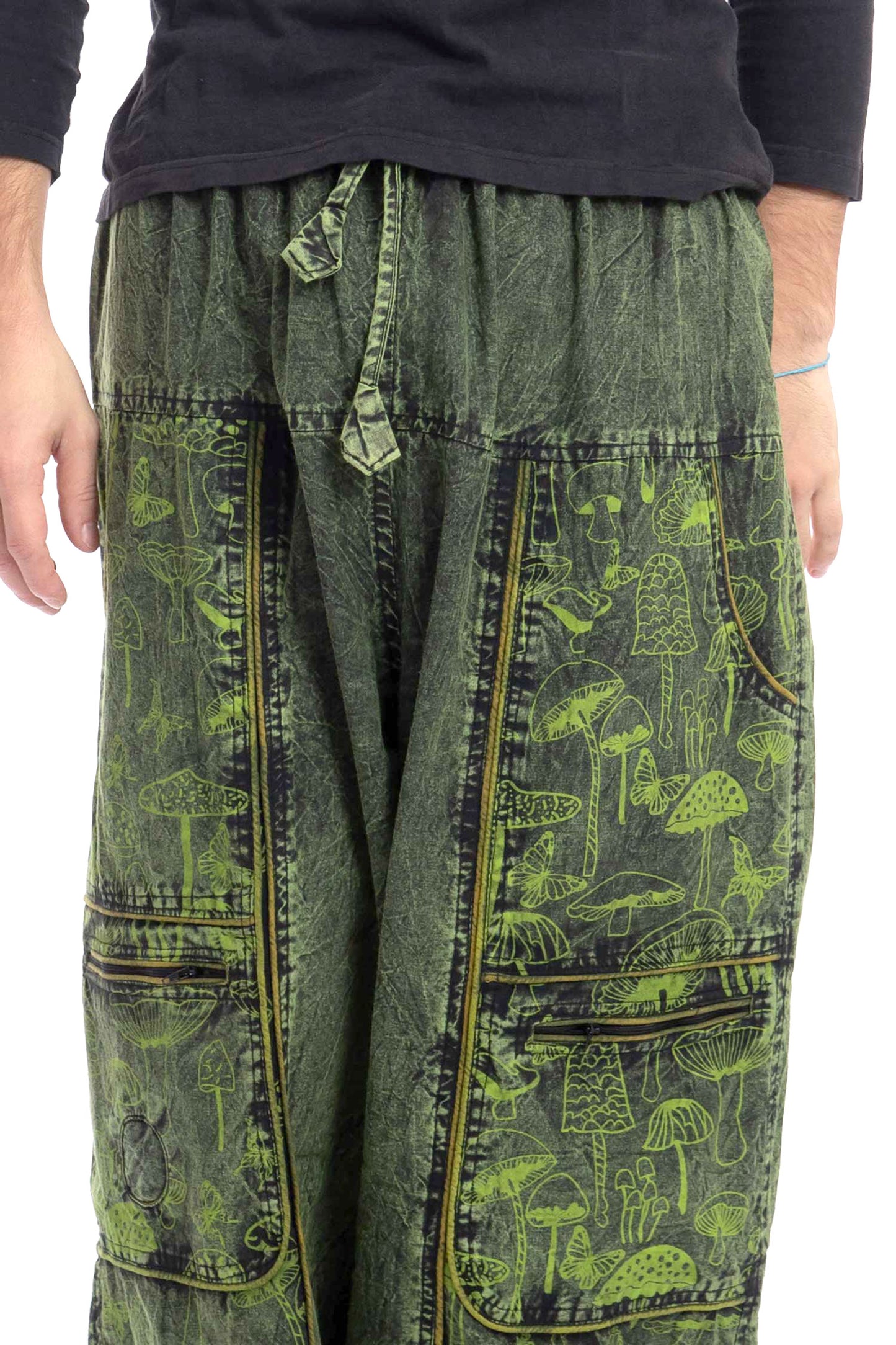 Unisex Hippy Mushroom Trousers